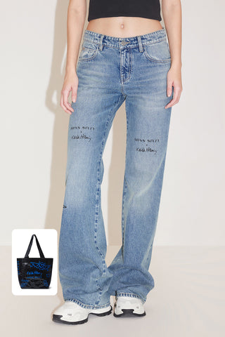Miss Sixty x Keith Haring Capsule Collection Vintage Printed Jeans