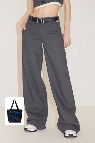 Miss Sixty x Keith Haring Capsule Collection Relaxed Straight Fit Trouser With Double Waisted