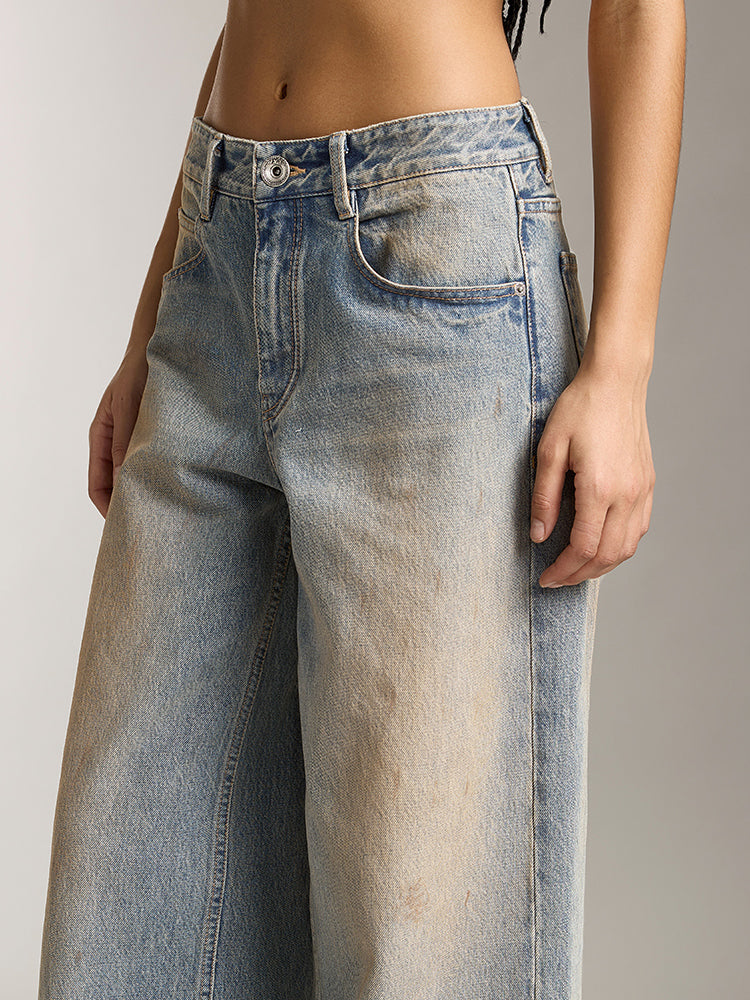 Vintage Wasteland Style Jeans