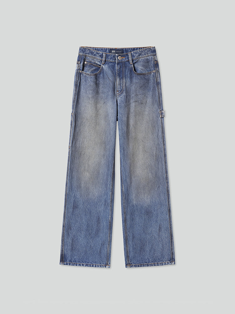 Wasteland Style Distressed Jeans