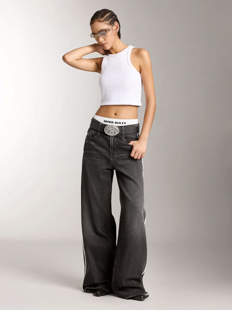 Colour Contrast Cotton Shorts