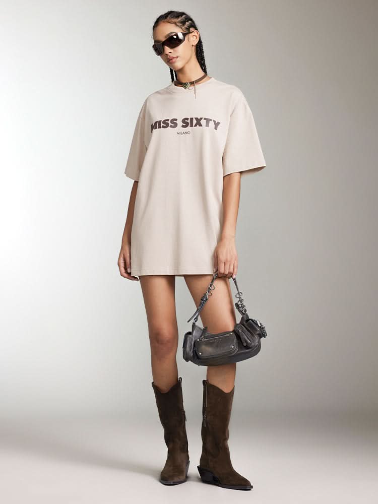 Crew Neck Printed T-Shirt