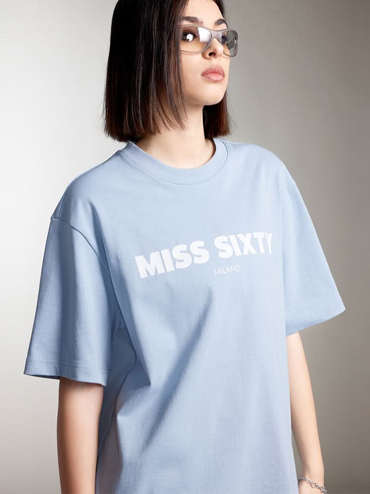 Crew Neck Printed T-Shirt