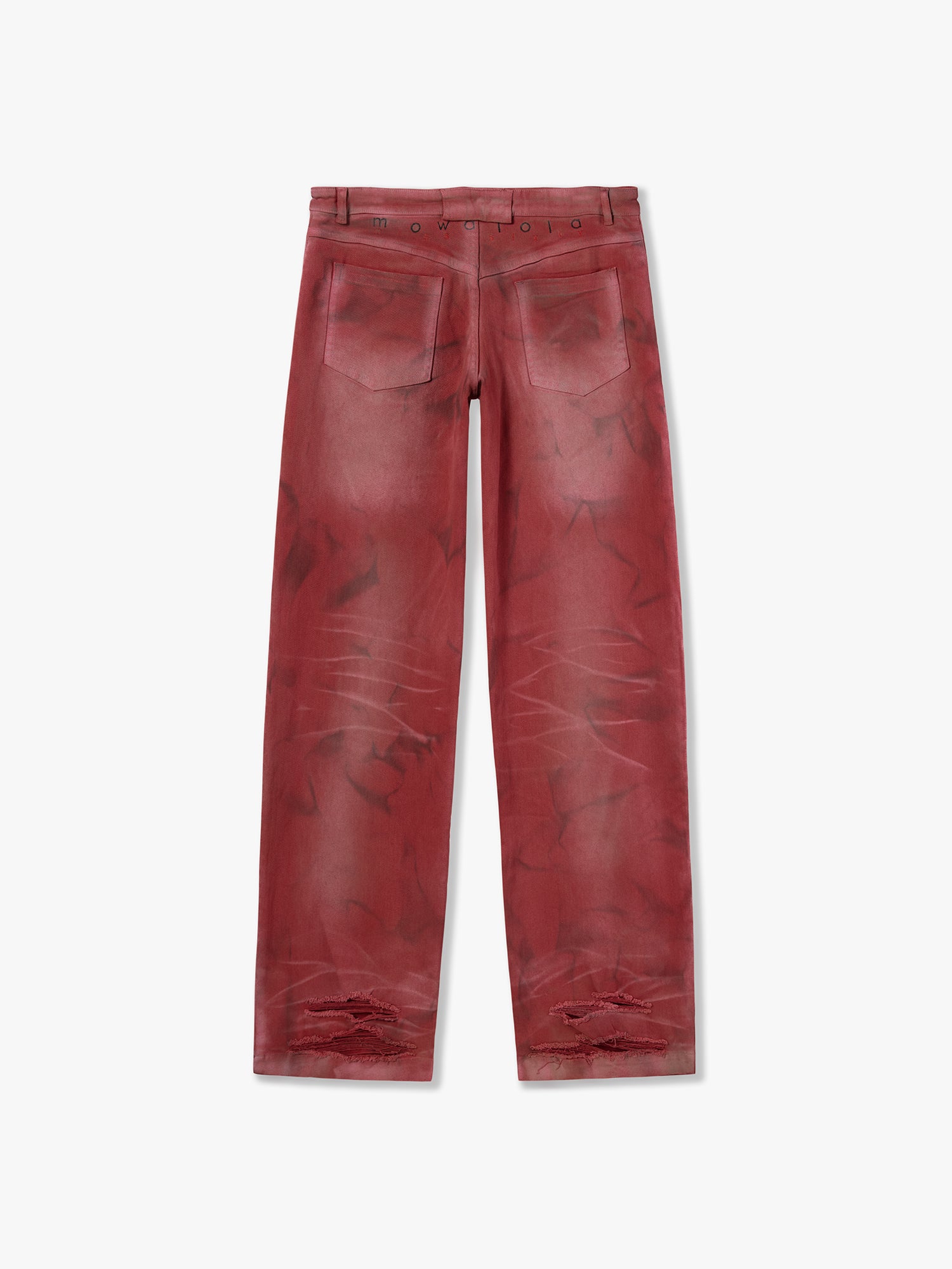 Air Spray Straight Leg Jeans