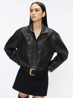 Leather Biker Jacket