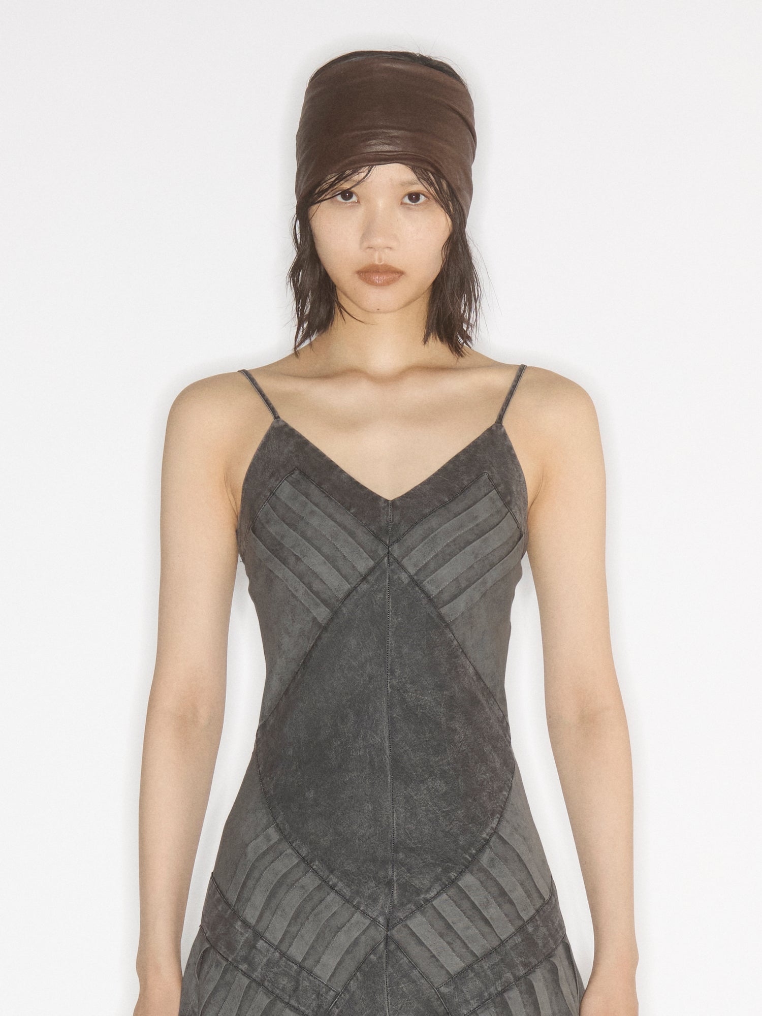 denim dress miss sixty Cami Dress, Black FOG / S Section J shaped collar and a STAUD Colleen Dress | Size:Size 14---Bust 39.5 Waist 32.5 Hips 42.75 Shoulder to floor 61