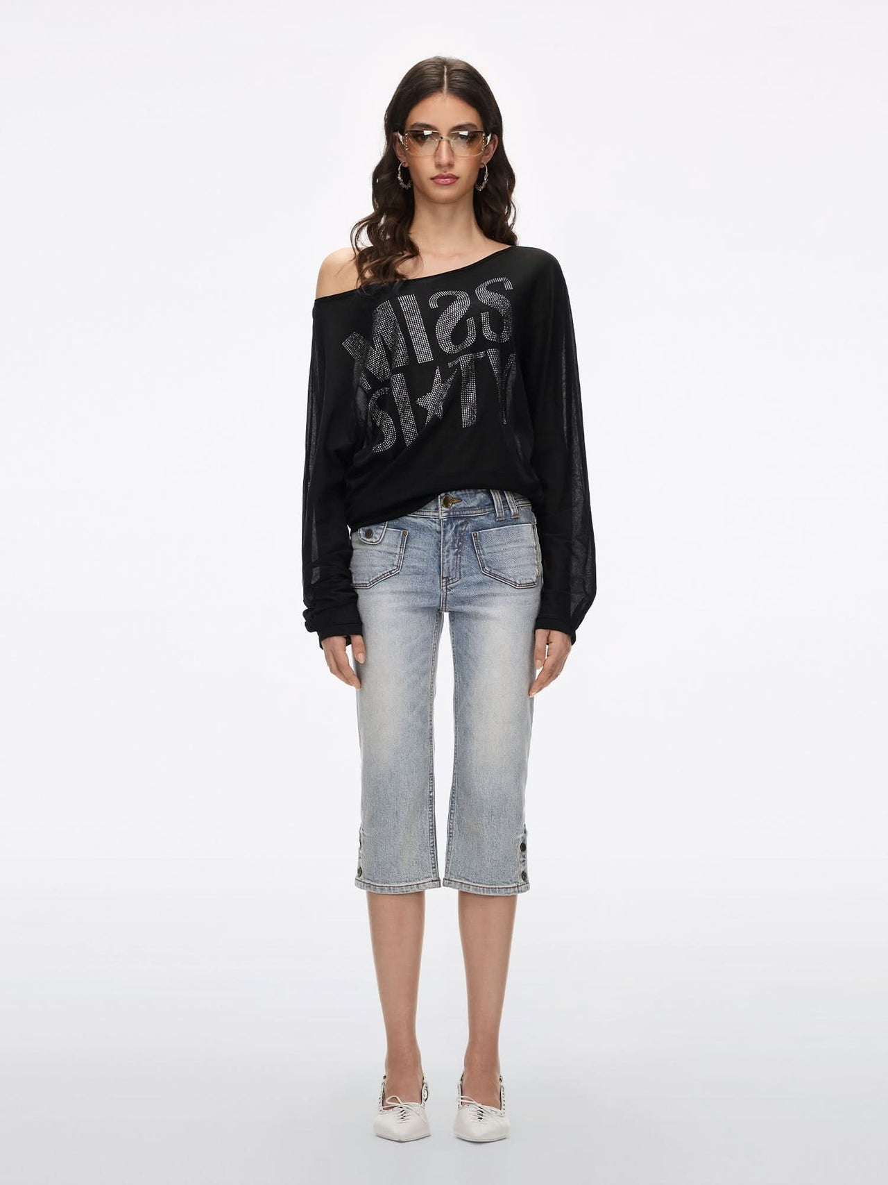 Skinny Capri Jeans