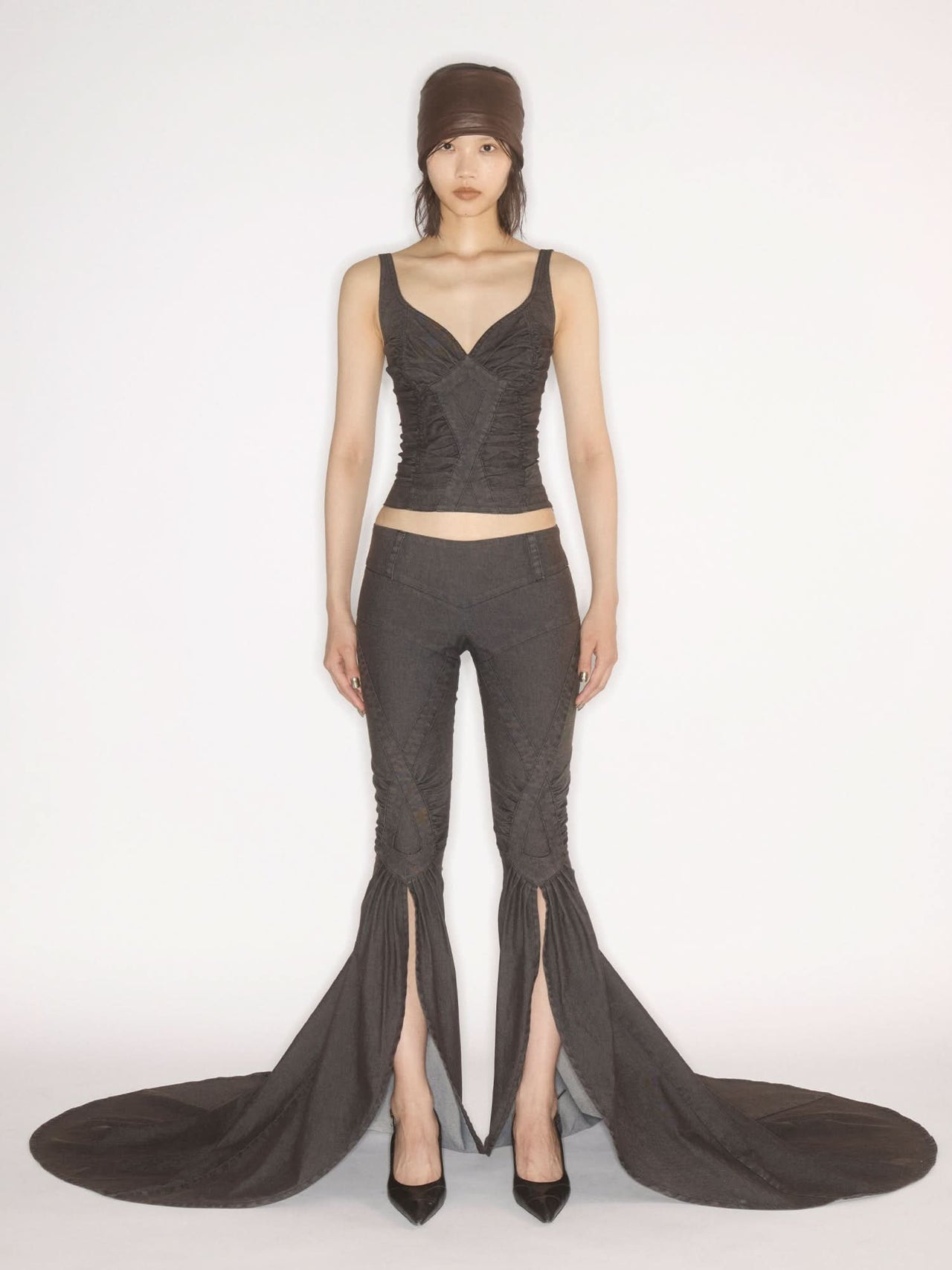 Slit Tailback Pants