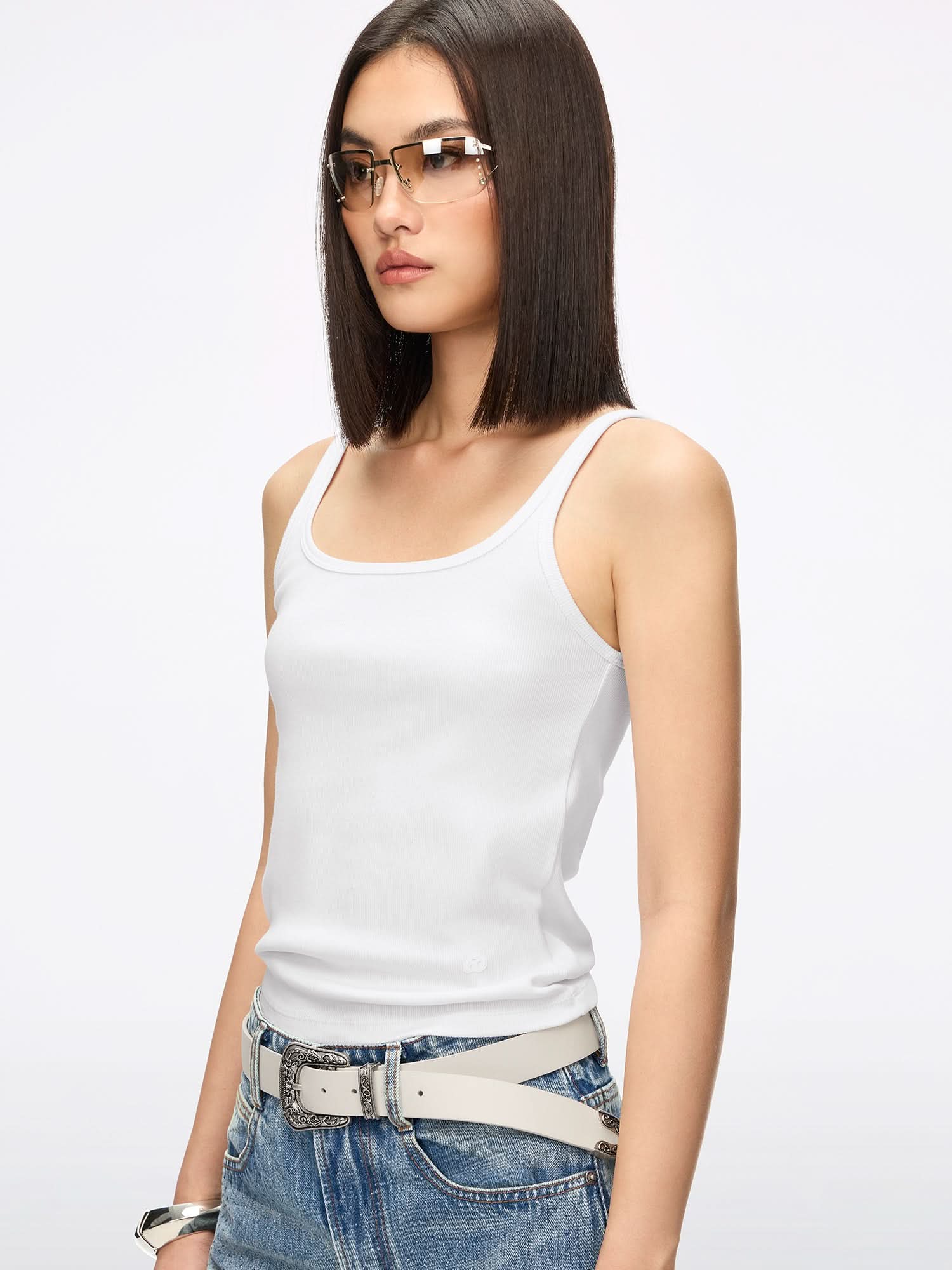 Logo Tank Top - MISS SIXTY