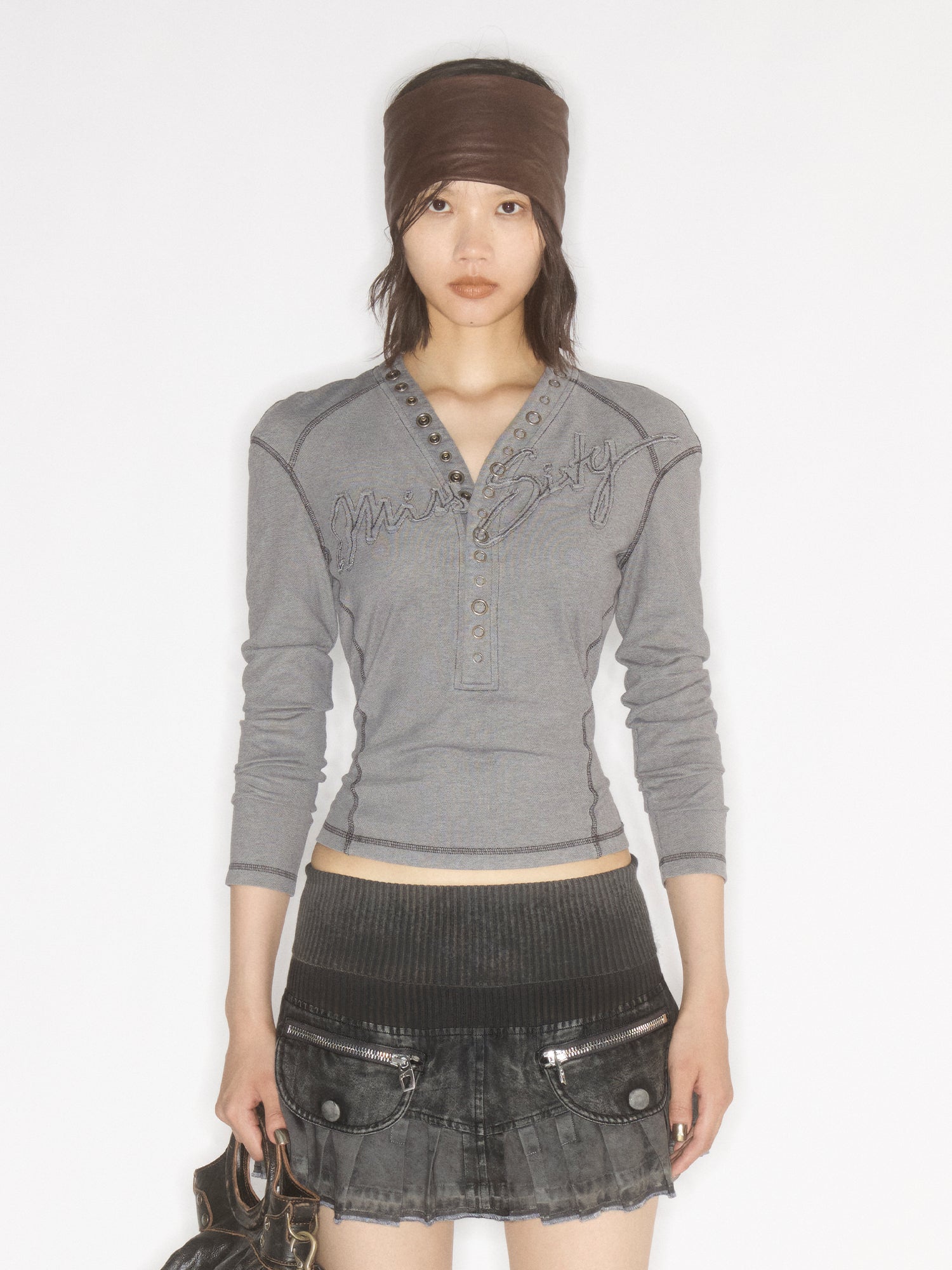 Logo Patchwork T-Shirt - MISS SIXTY
