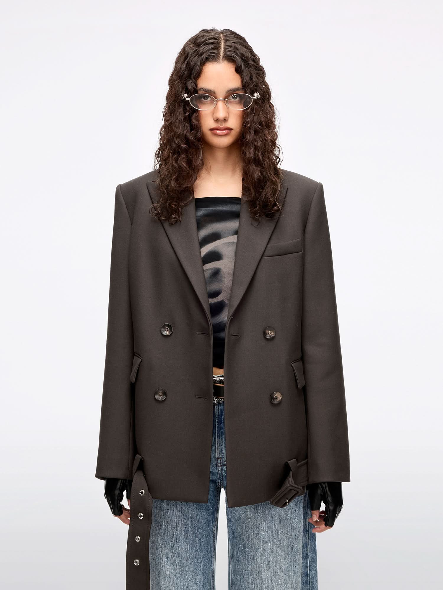 Wool Tailored Suit - MISS SIXTY