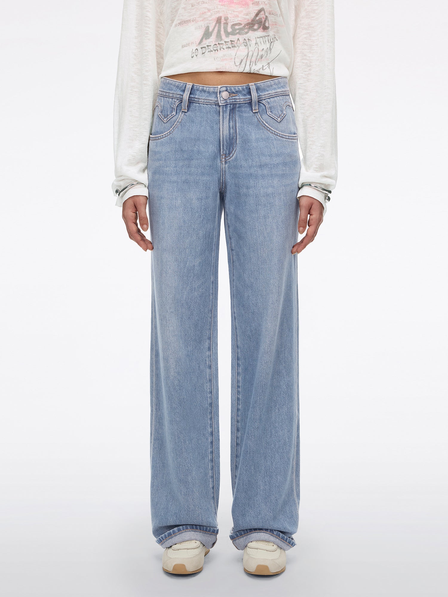 Miss Sixty Straight-Leg Jeans-BELLA
