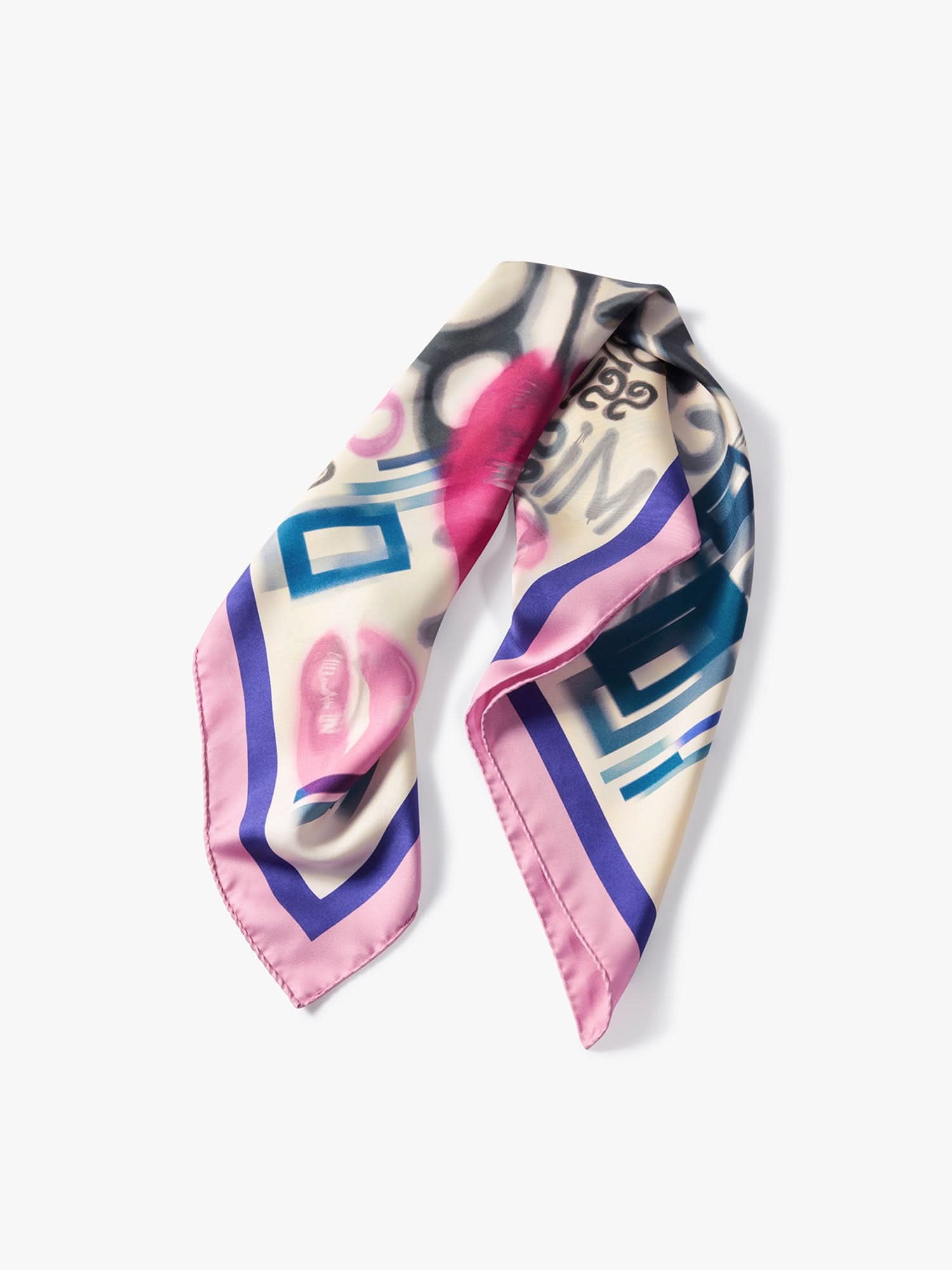 Miss Sixty Printed Silk Scarf