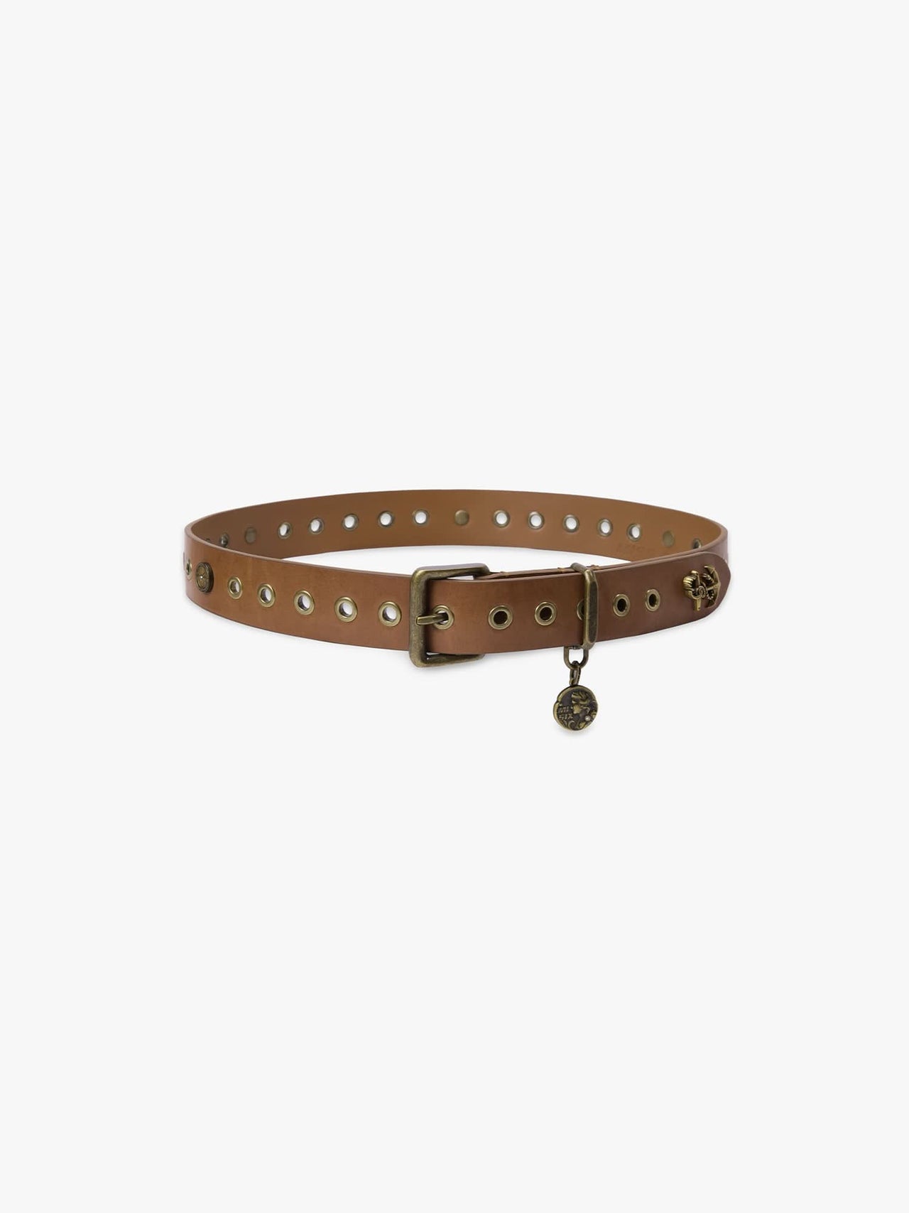 Studded Leather Belt