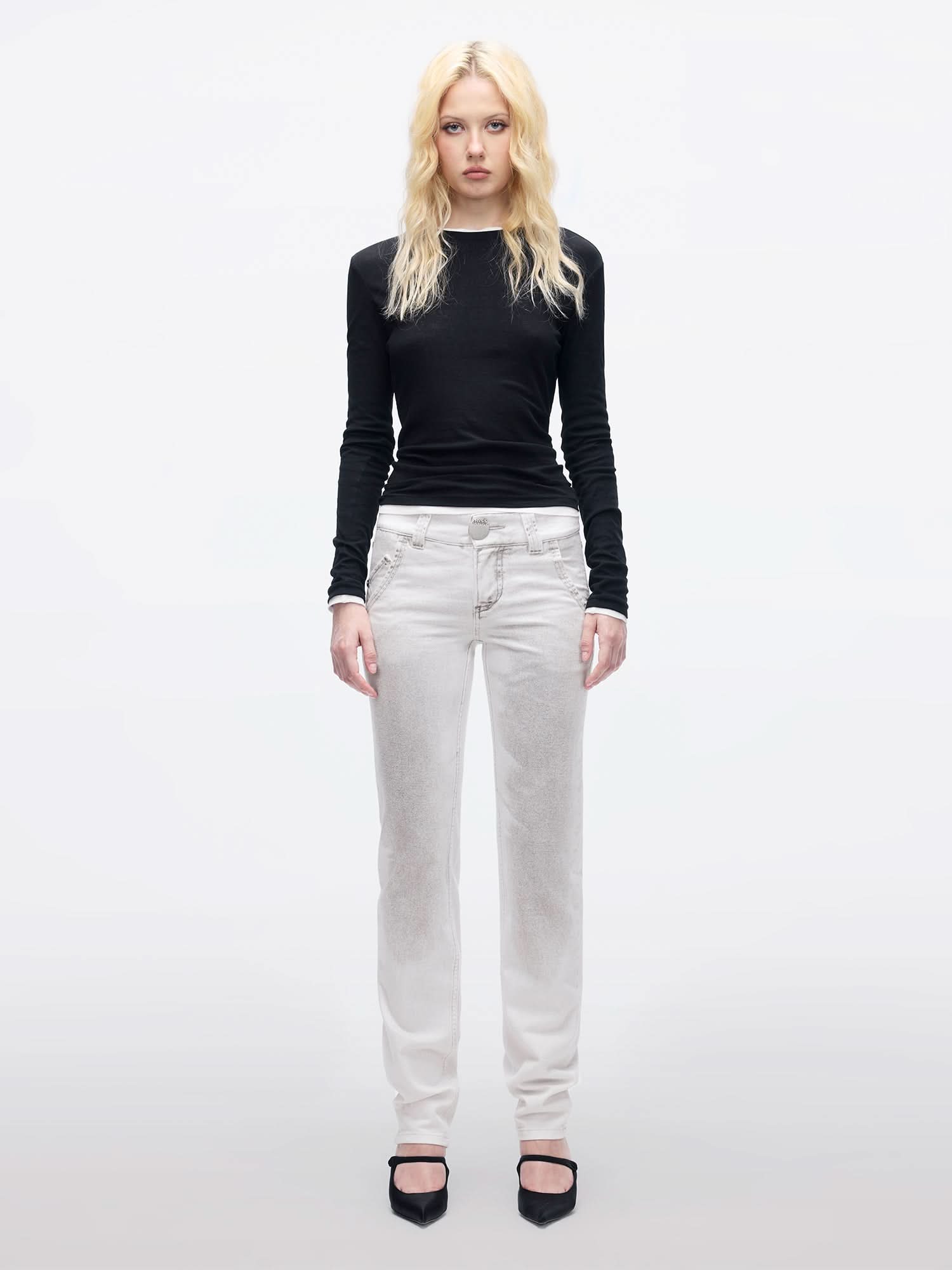 Straight-Leg Jeans