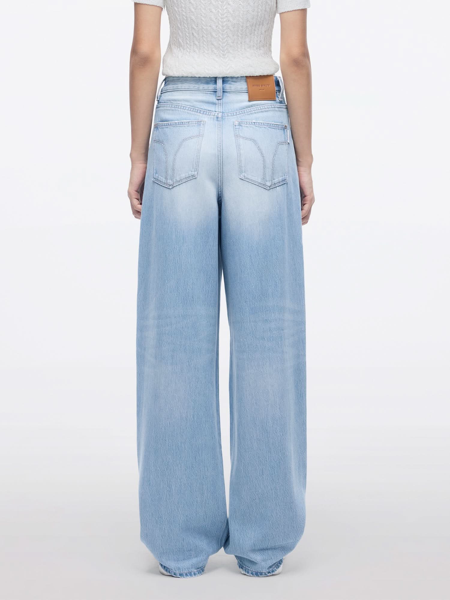 Wide-leg Denim Jeans MISS SIXTY - Main Image