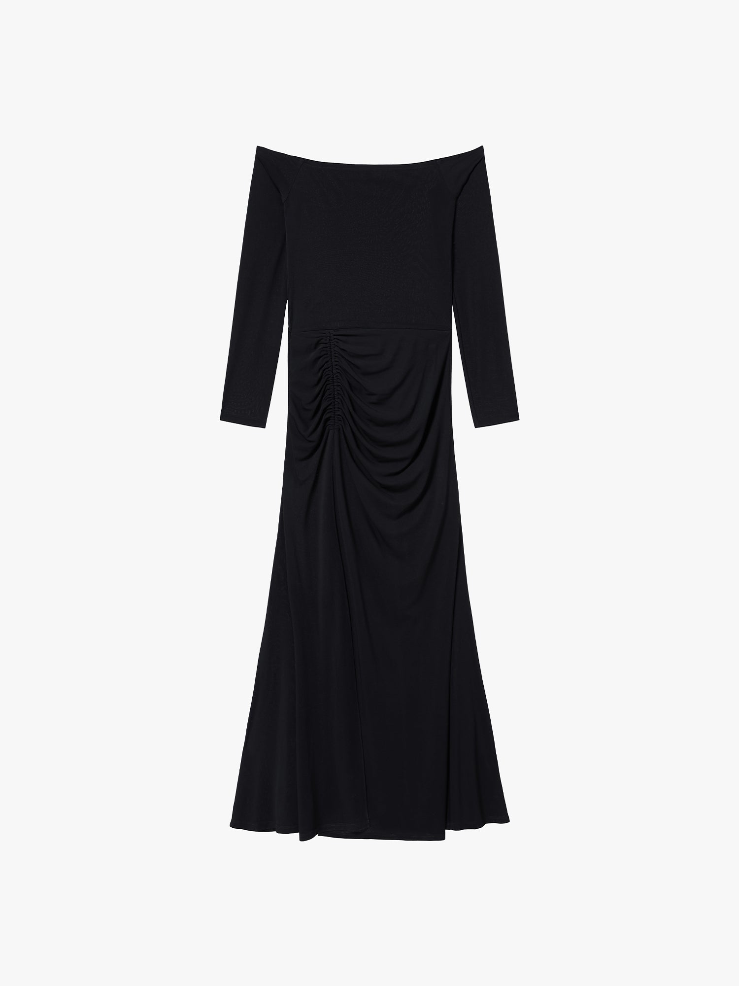 Off-Shoulder Black Dress