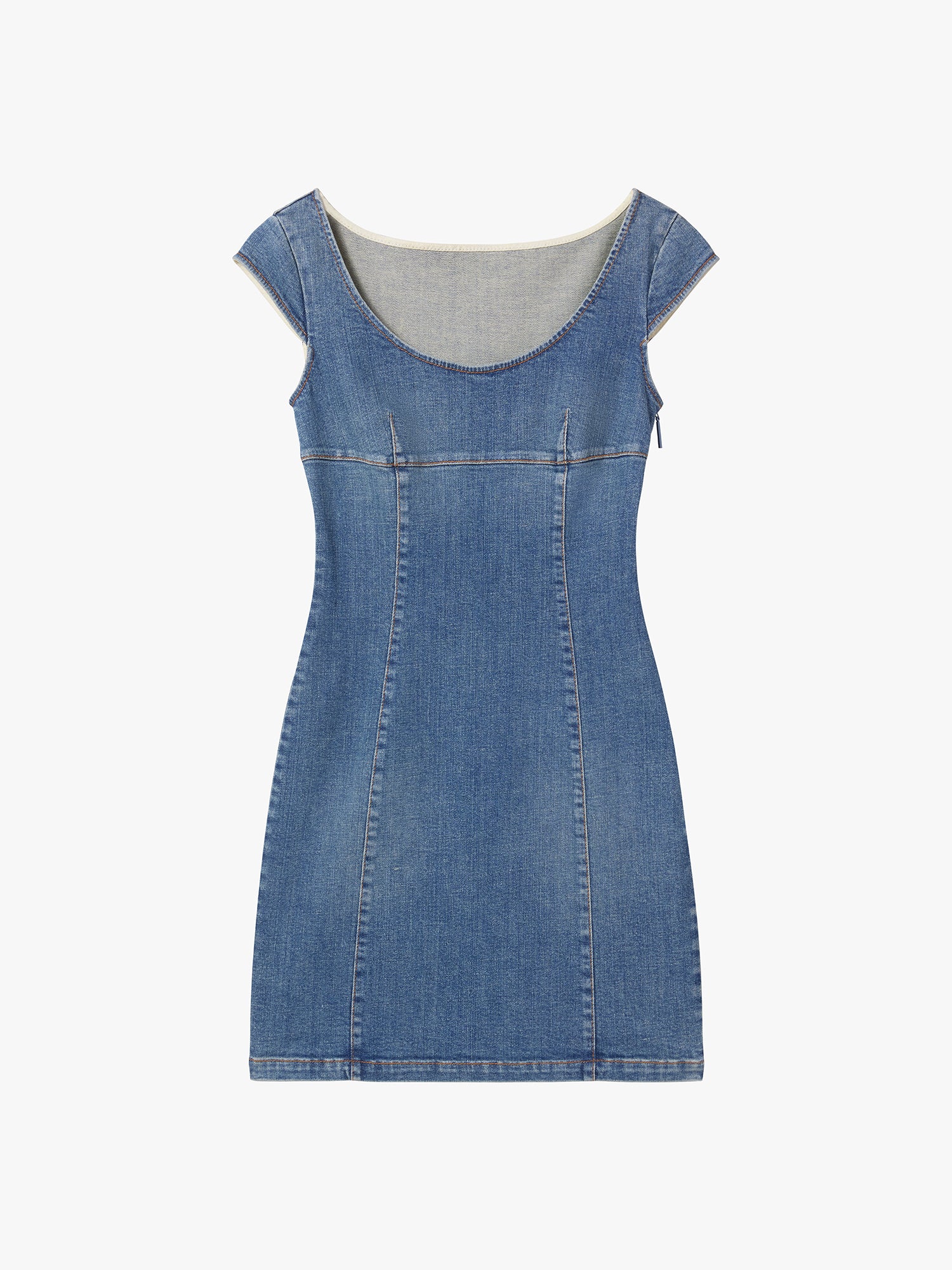 Slim Fit Denim Dress
