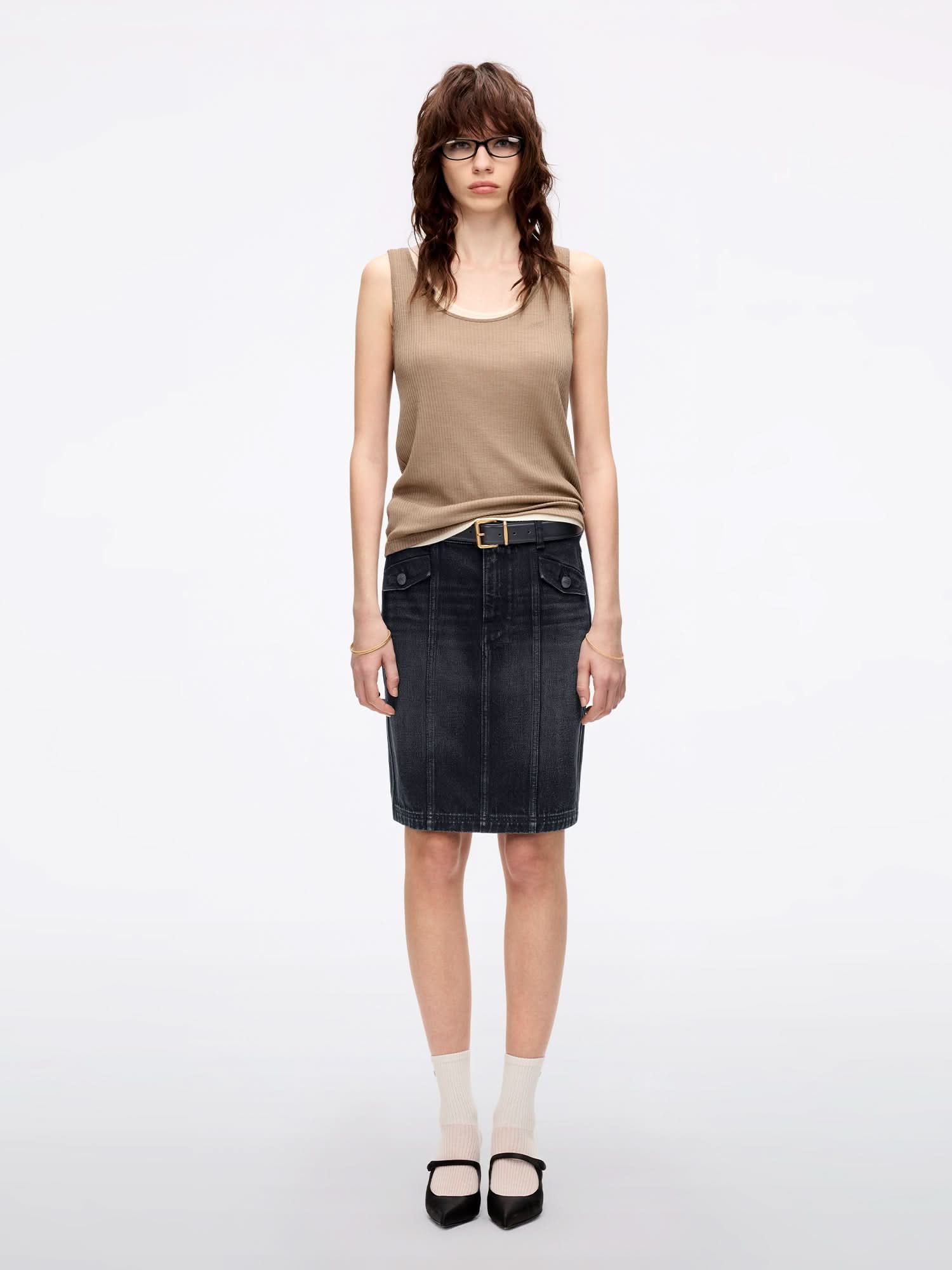 Denim Skirt