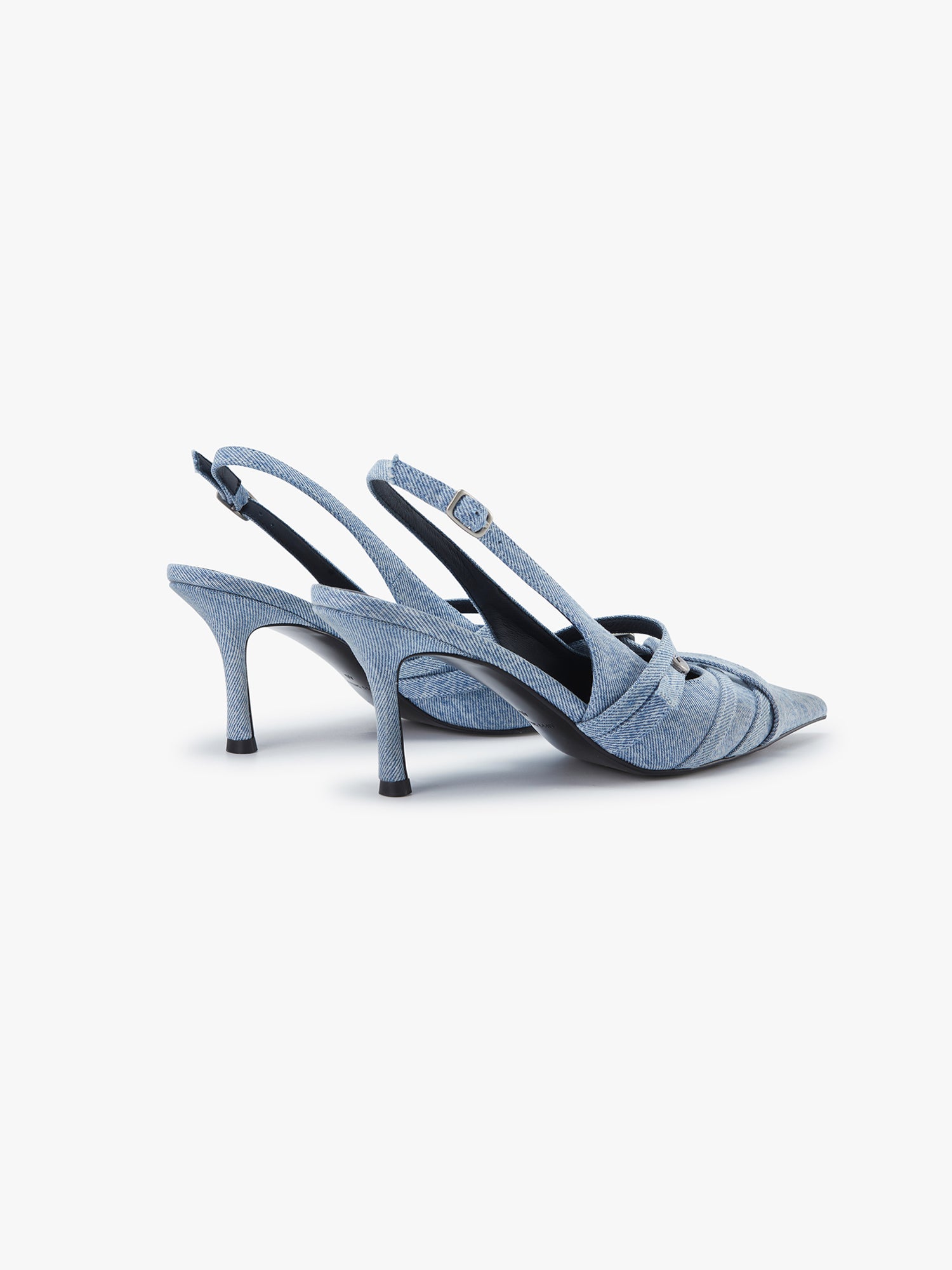Denim High Heels