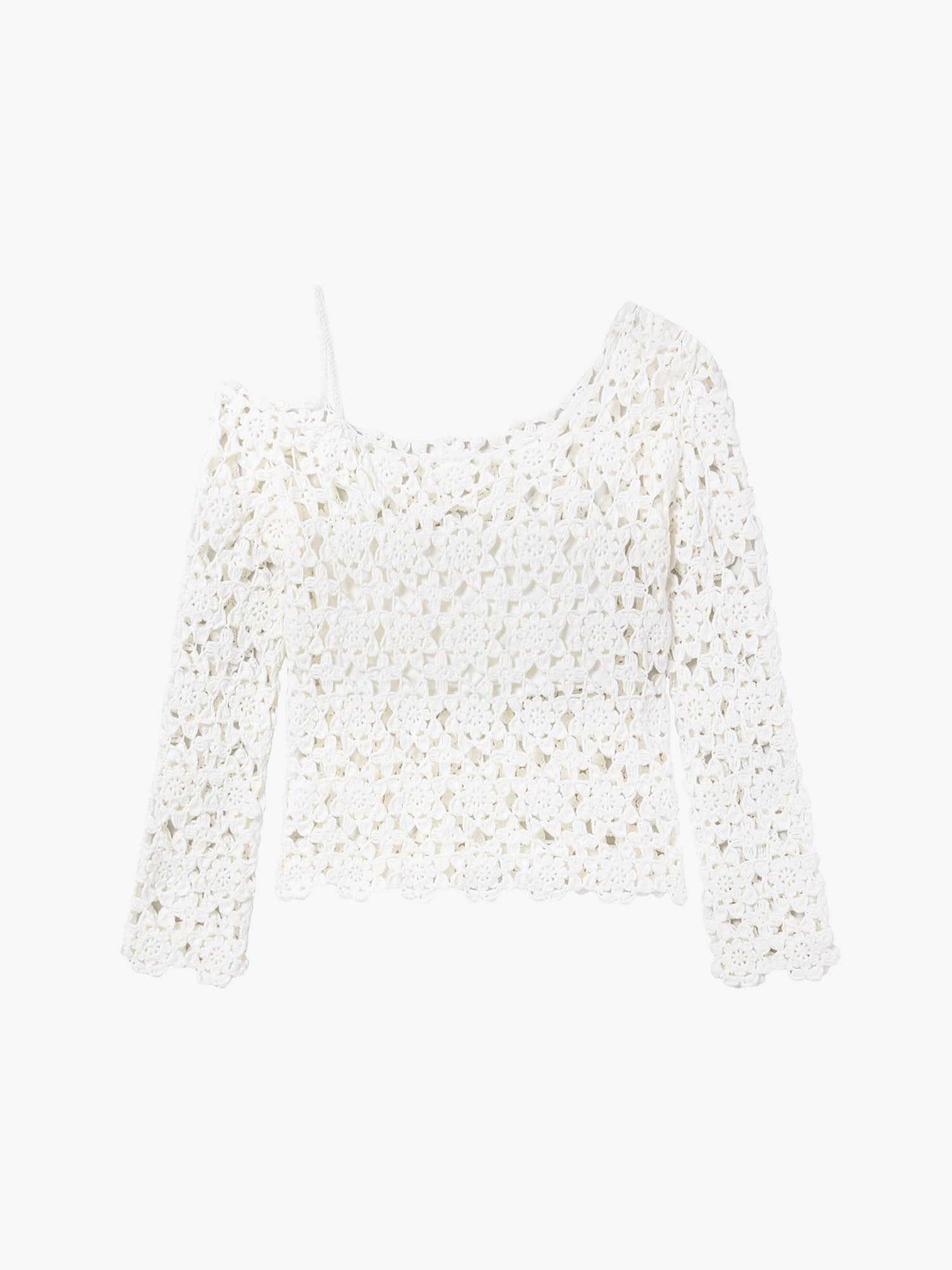 Crochet Knit Top
