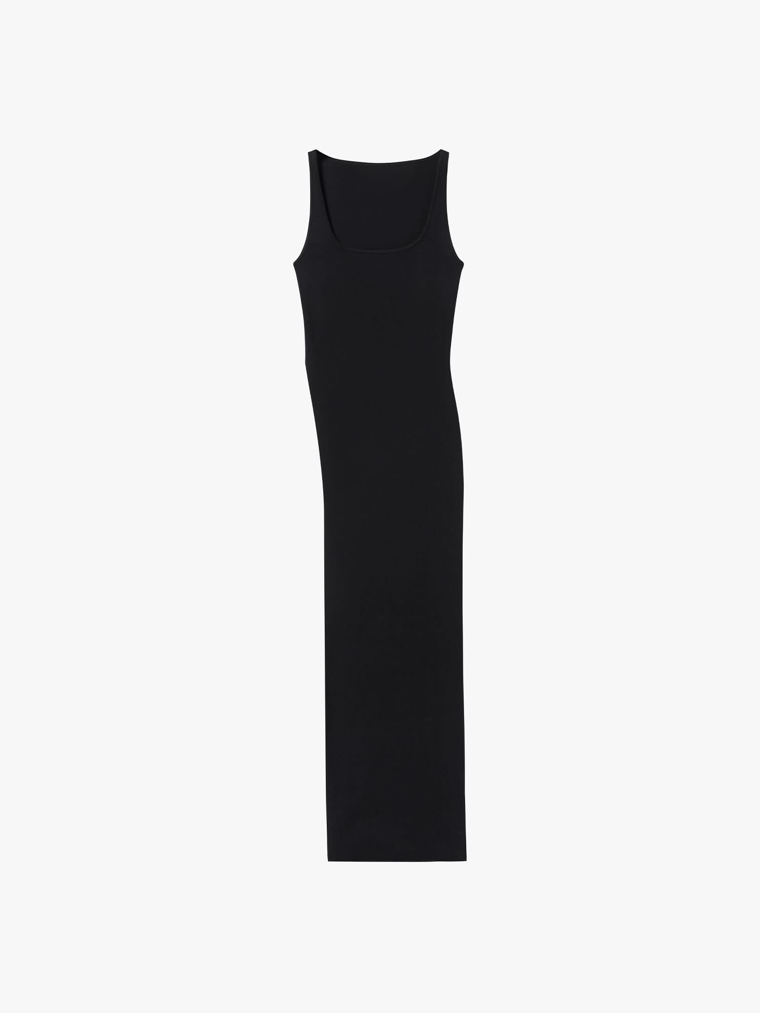Sleeveless Split-Back Dress