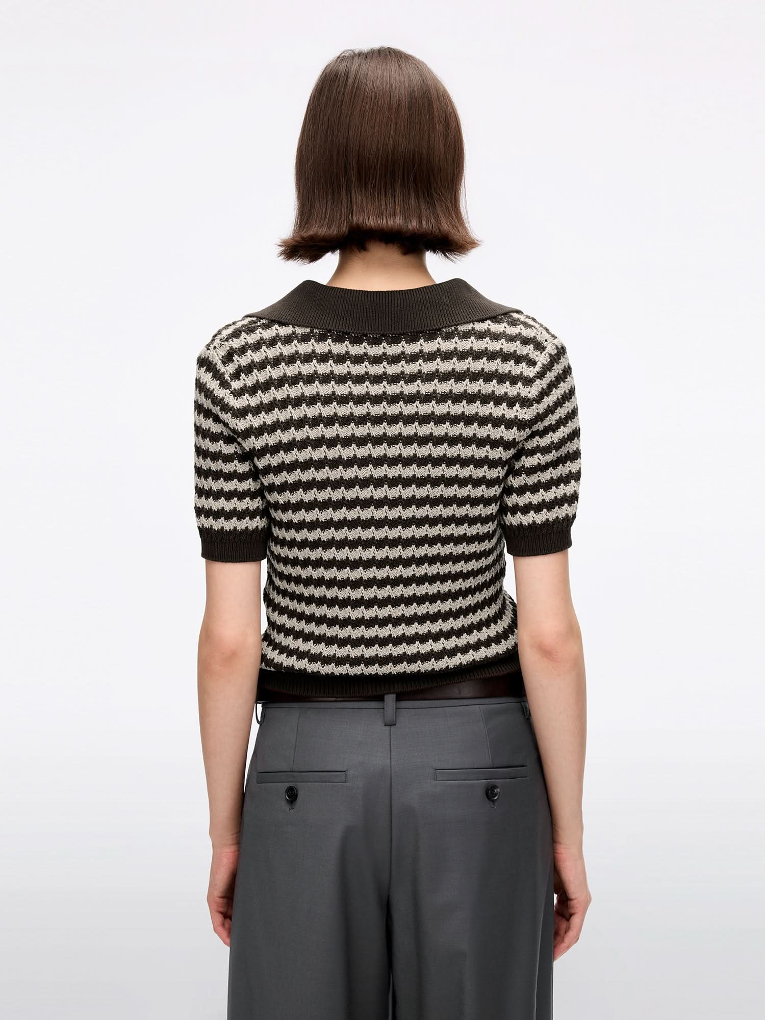 Striped Knit Sweater