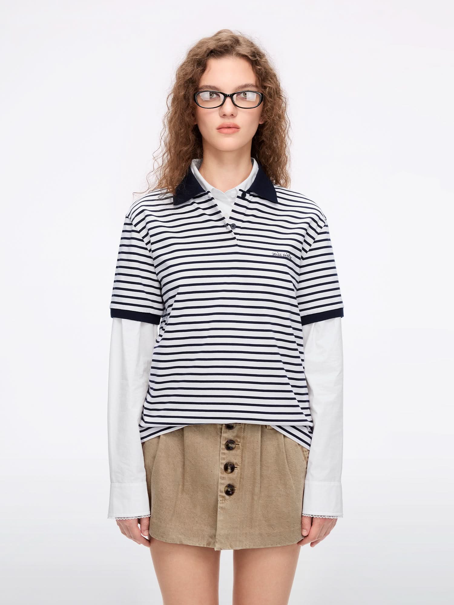 Striped Short-Sleeve T-Shirt