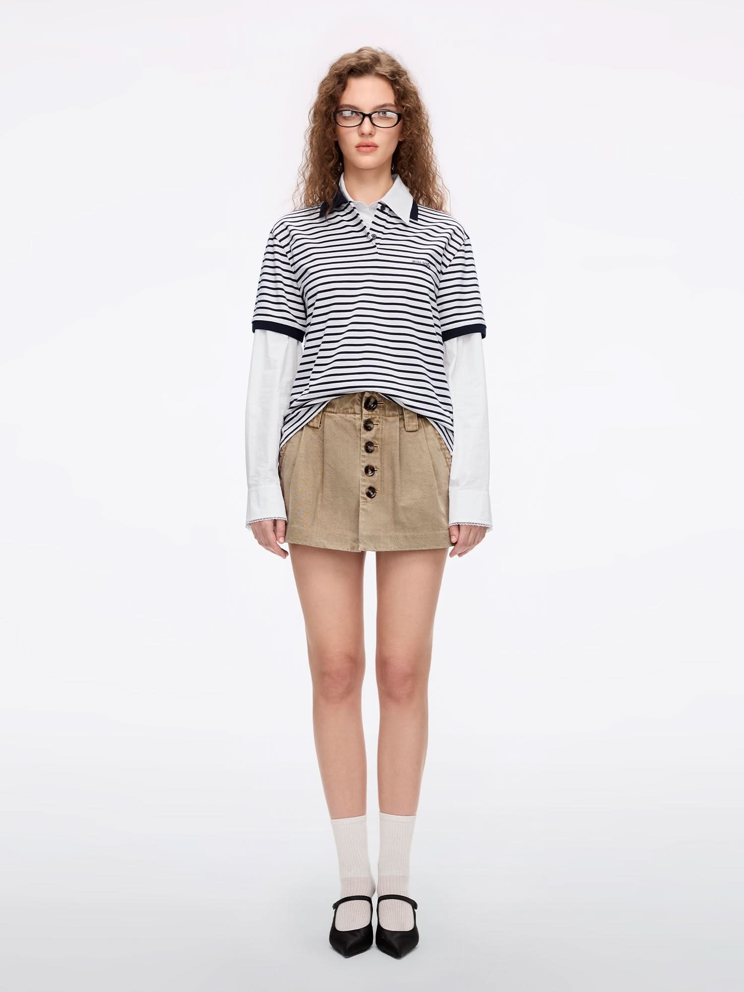 Striped Short-Sleeve T-Shirt