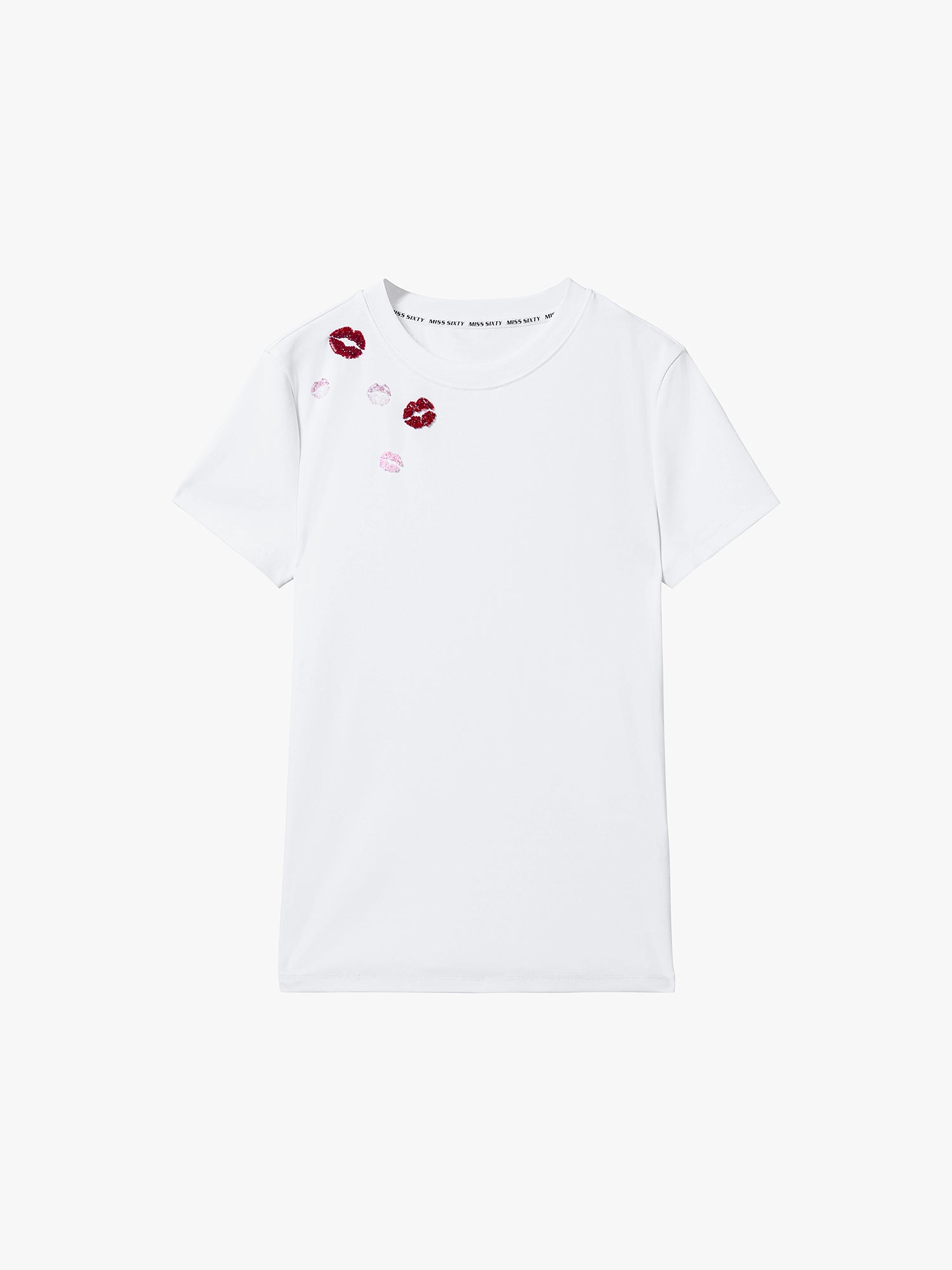 Beaded Printed T-Shirt