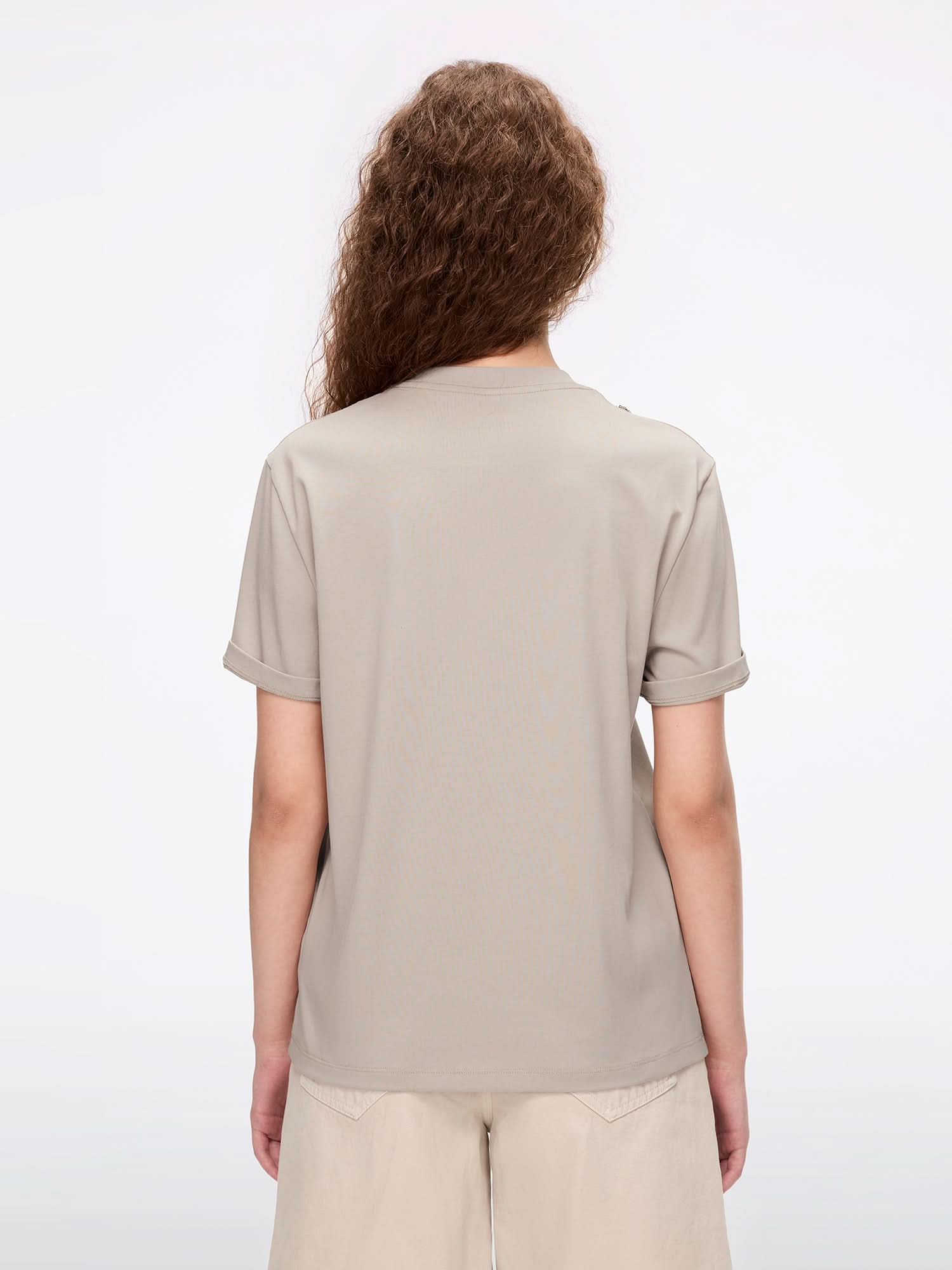 Beaded Printed T-Shirt