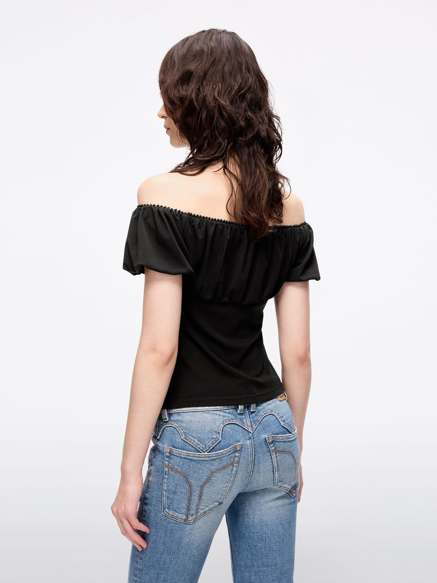 Off-Shoulder T-Shirt