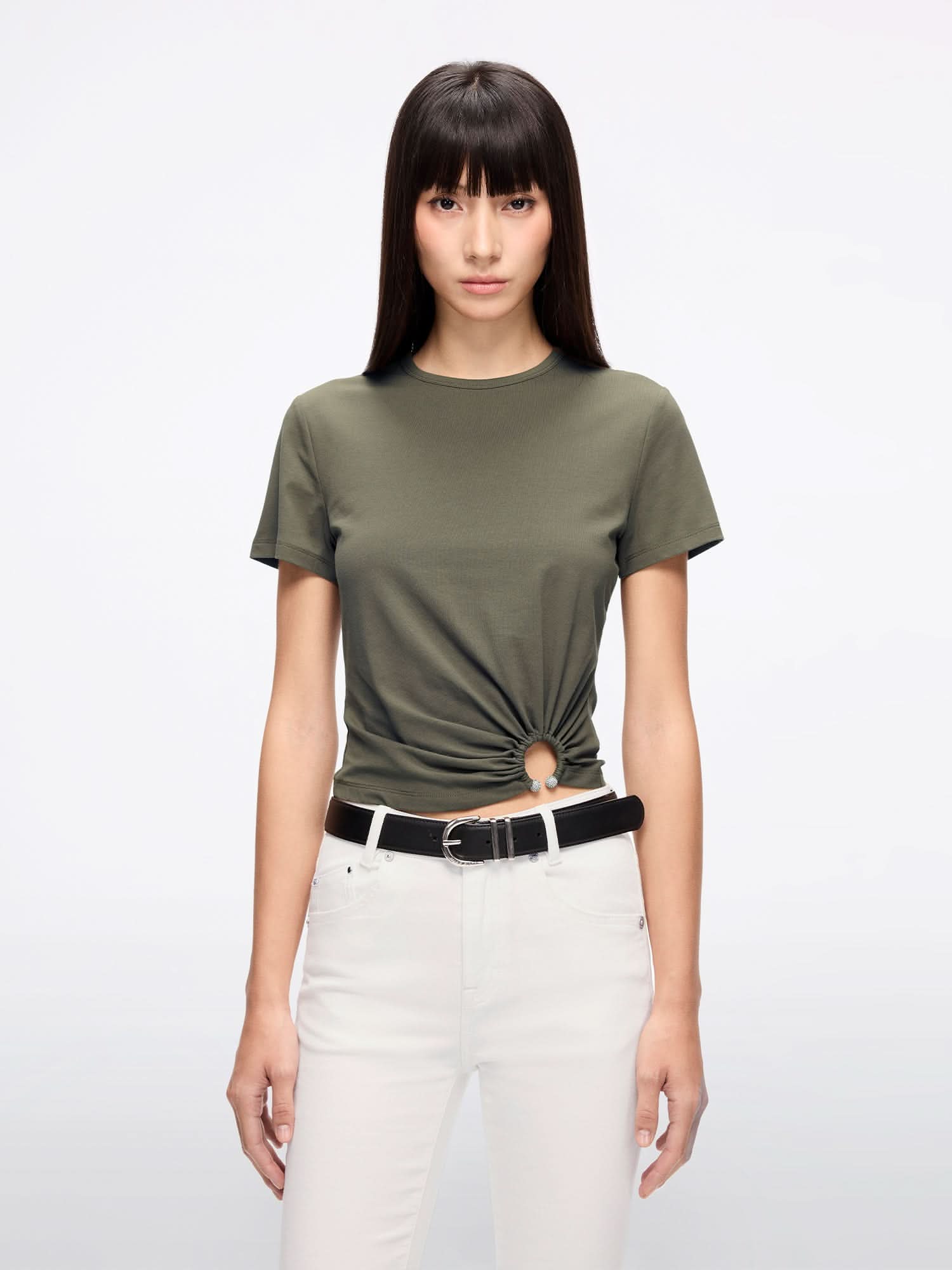 Round Neck Short-Sleeve T-Shirt
