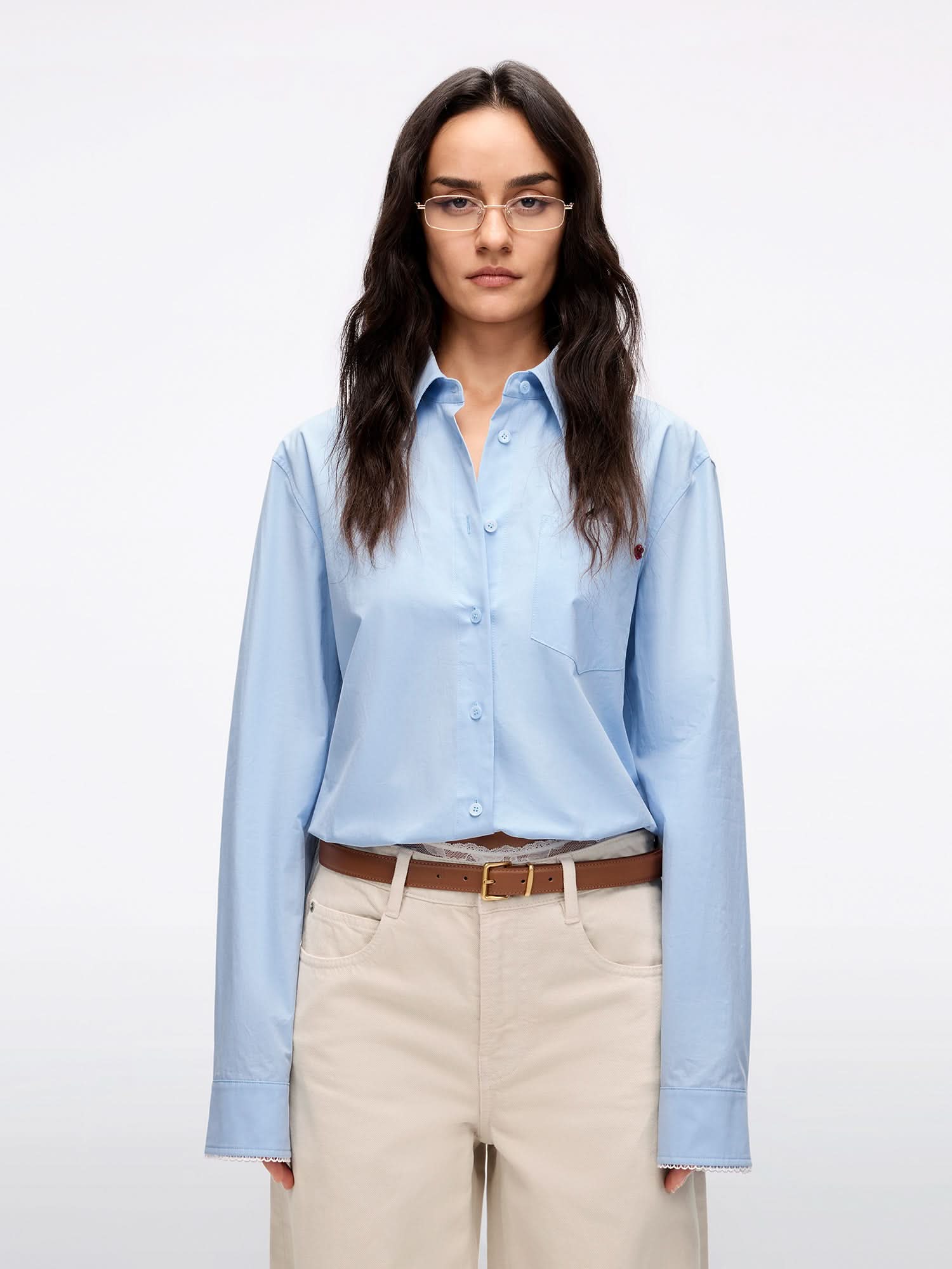 Beaded Embroidered Shirt