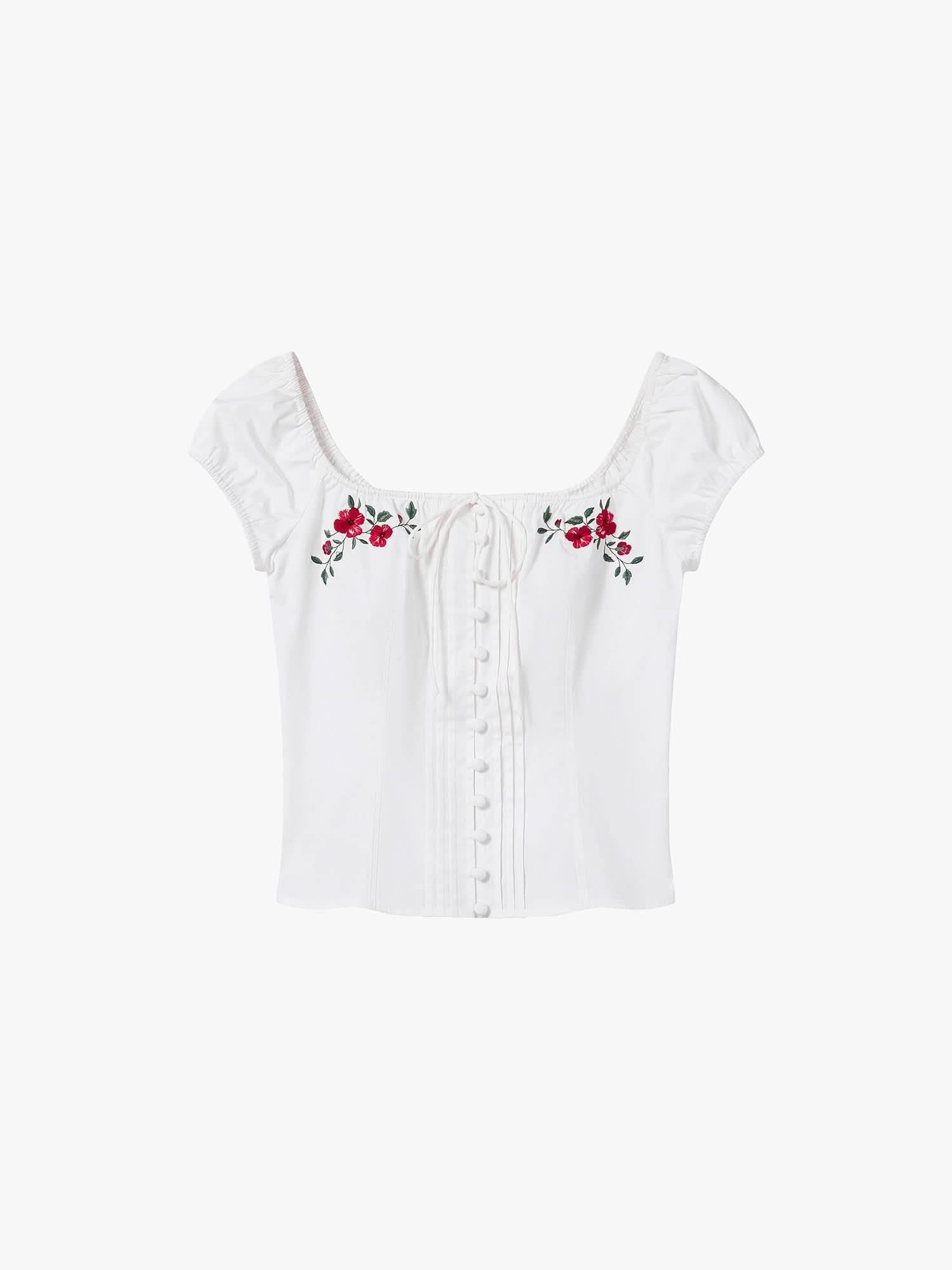 Embroidered Top