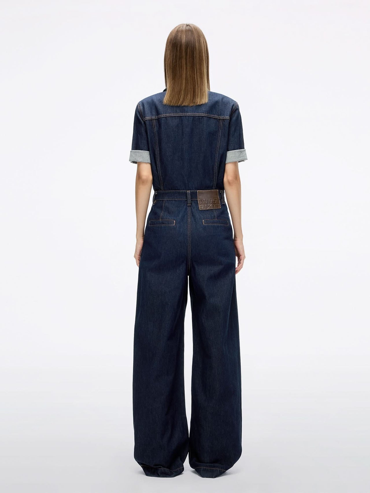 Denim Utility Jumpsuit