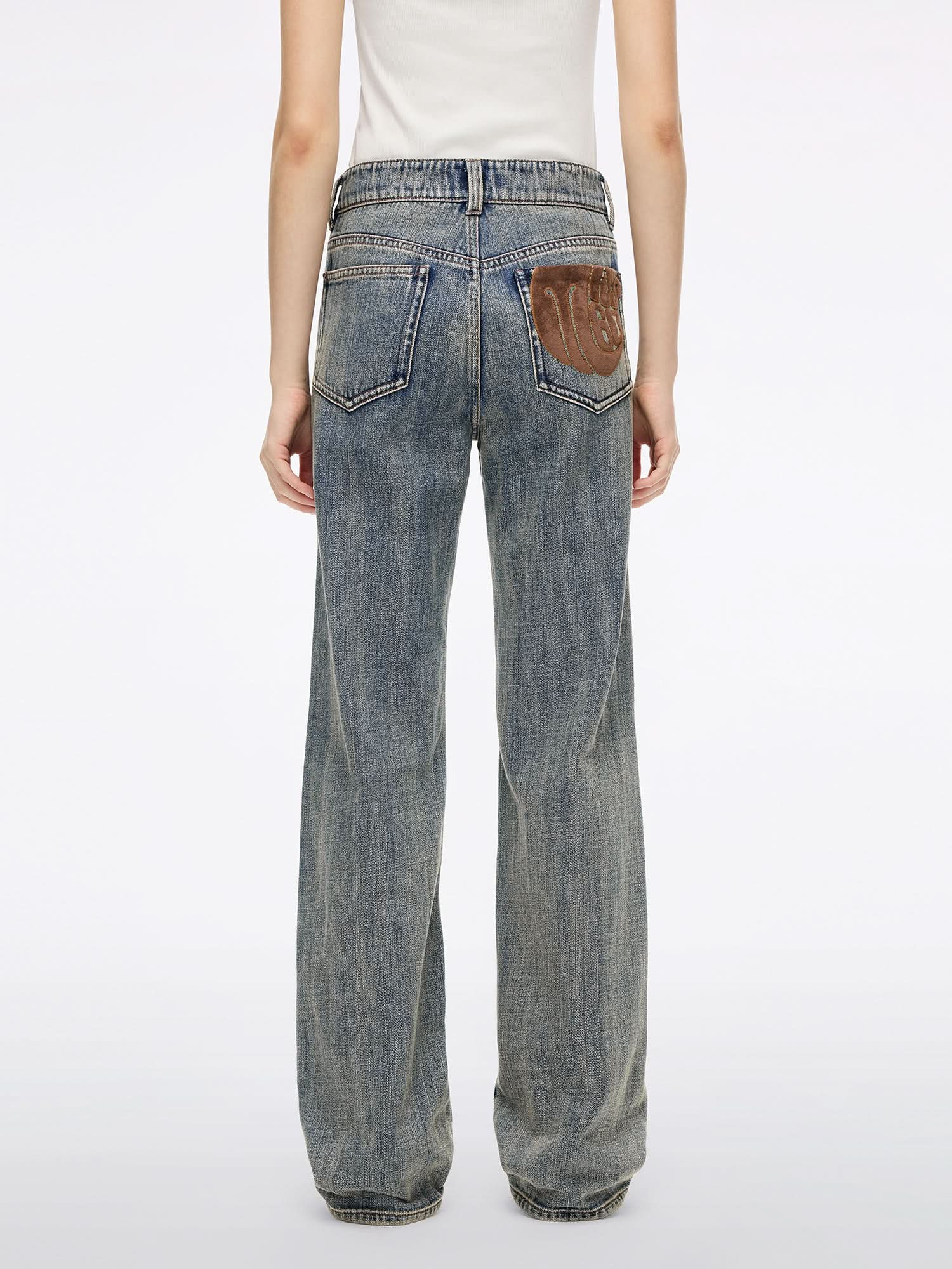 Straight-Leg Jeans