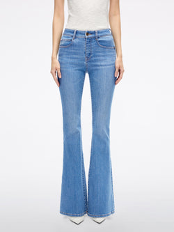 Slim-Fit Flared Jeans-SSM
