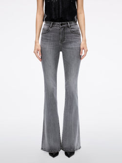 Distressed Flared Jeans-SSM