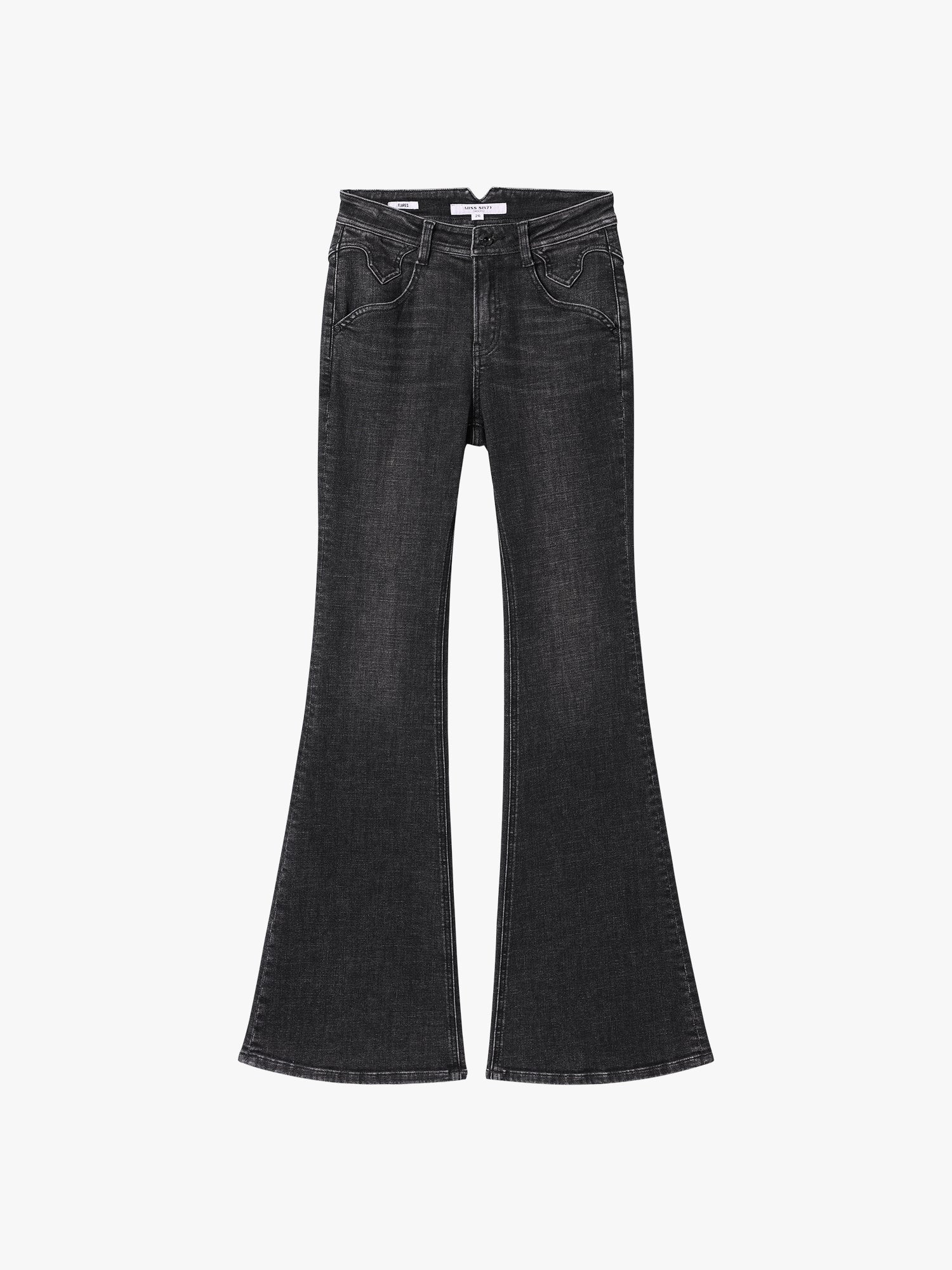 Slim-Fit Flared Jeans