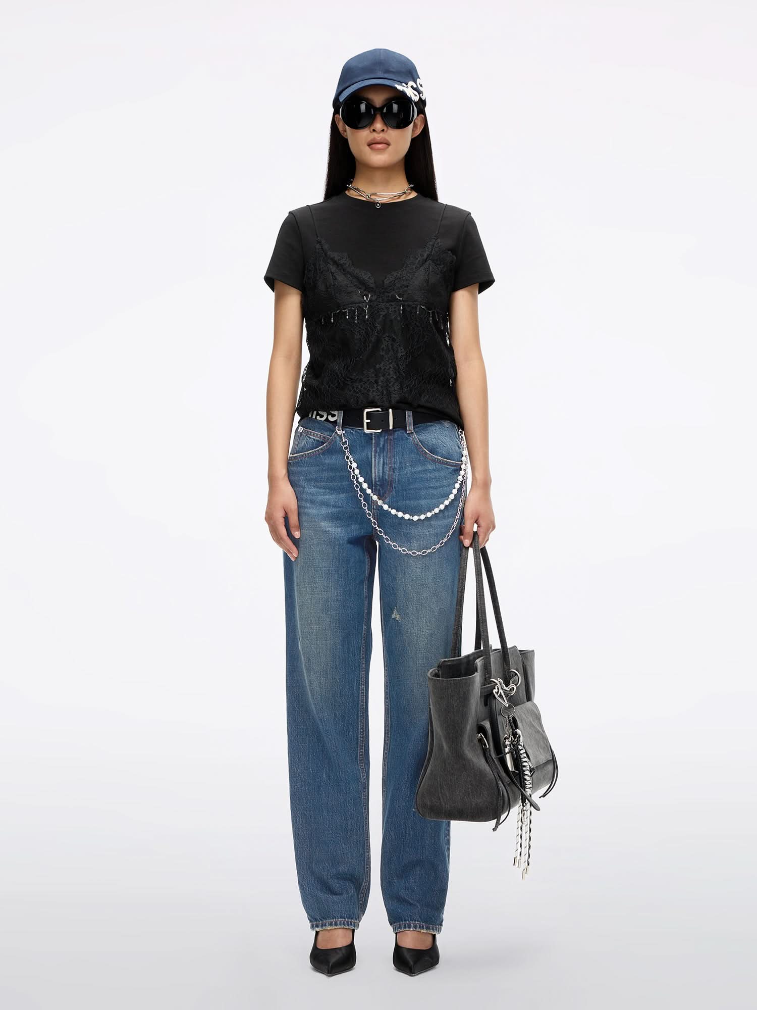 Distressed Jeans-VICKI