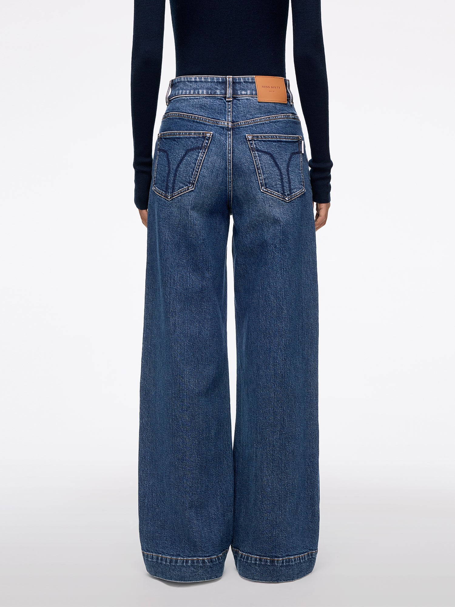 Wide-Leg Jeans