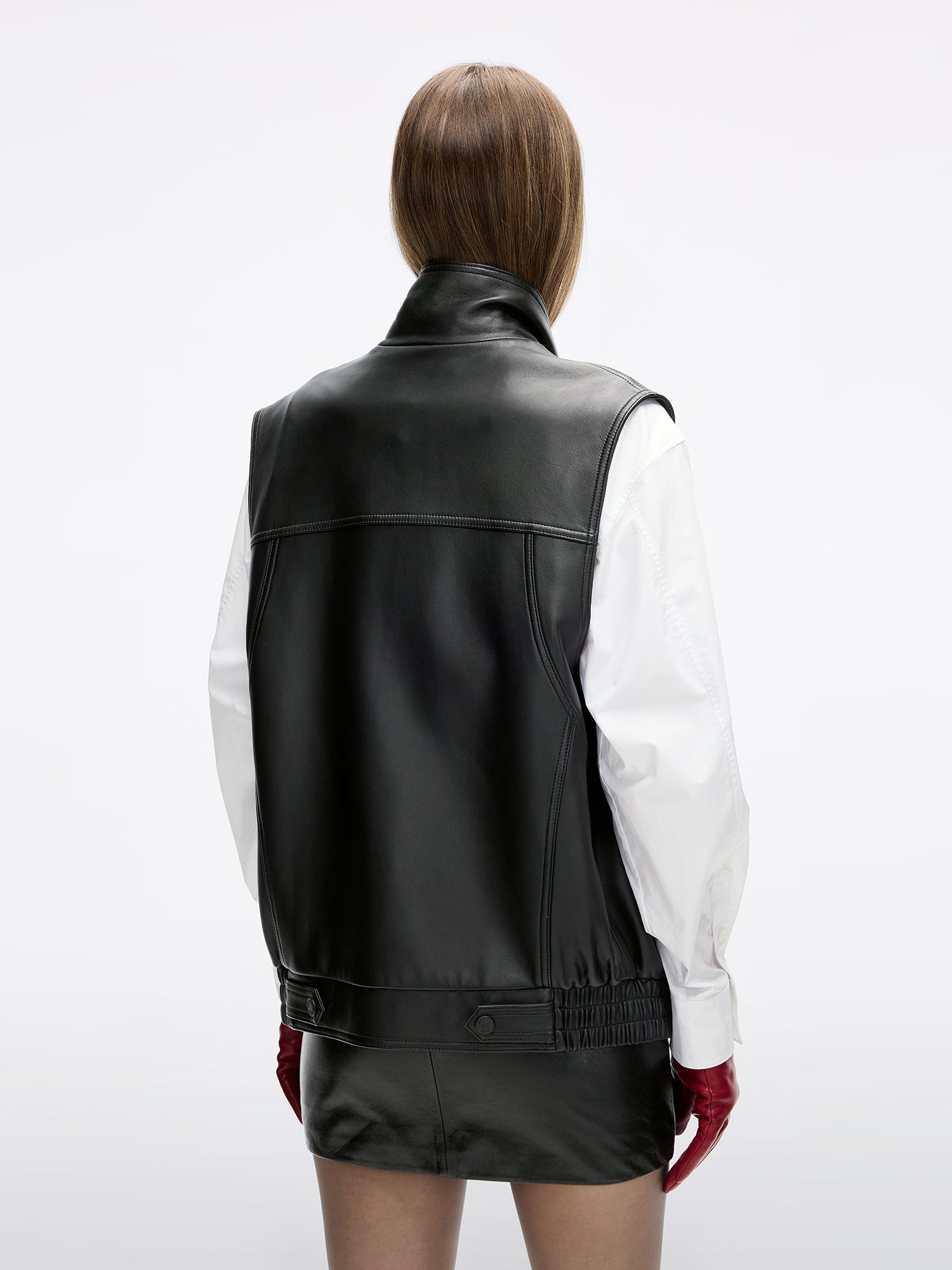 Sheepskin Leather Vest