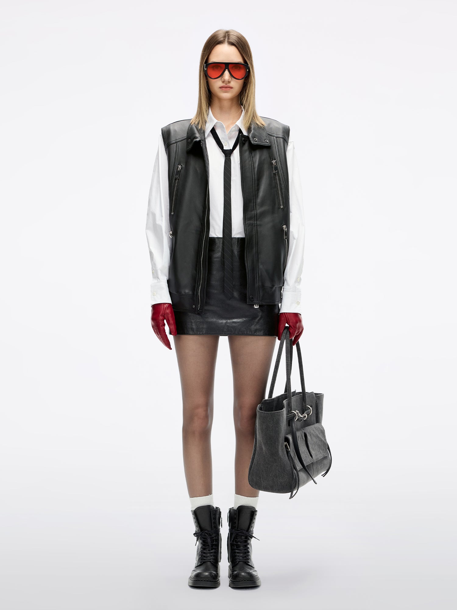 Sheepskin Leather Vest