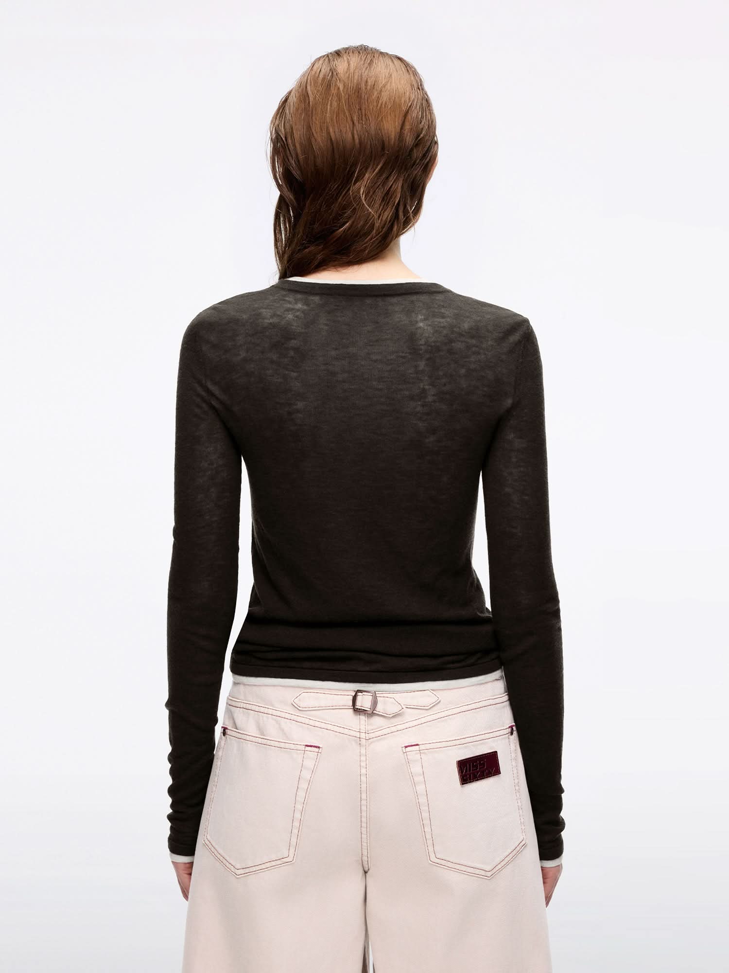 Wool Knit Top