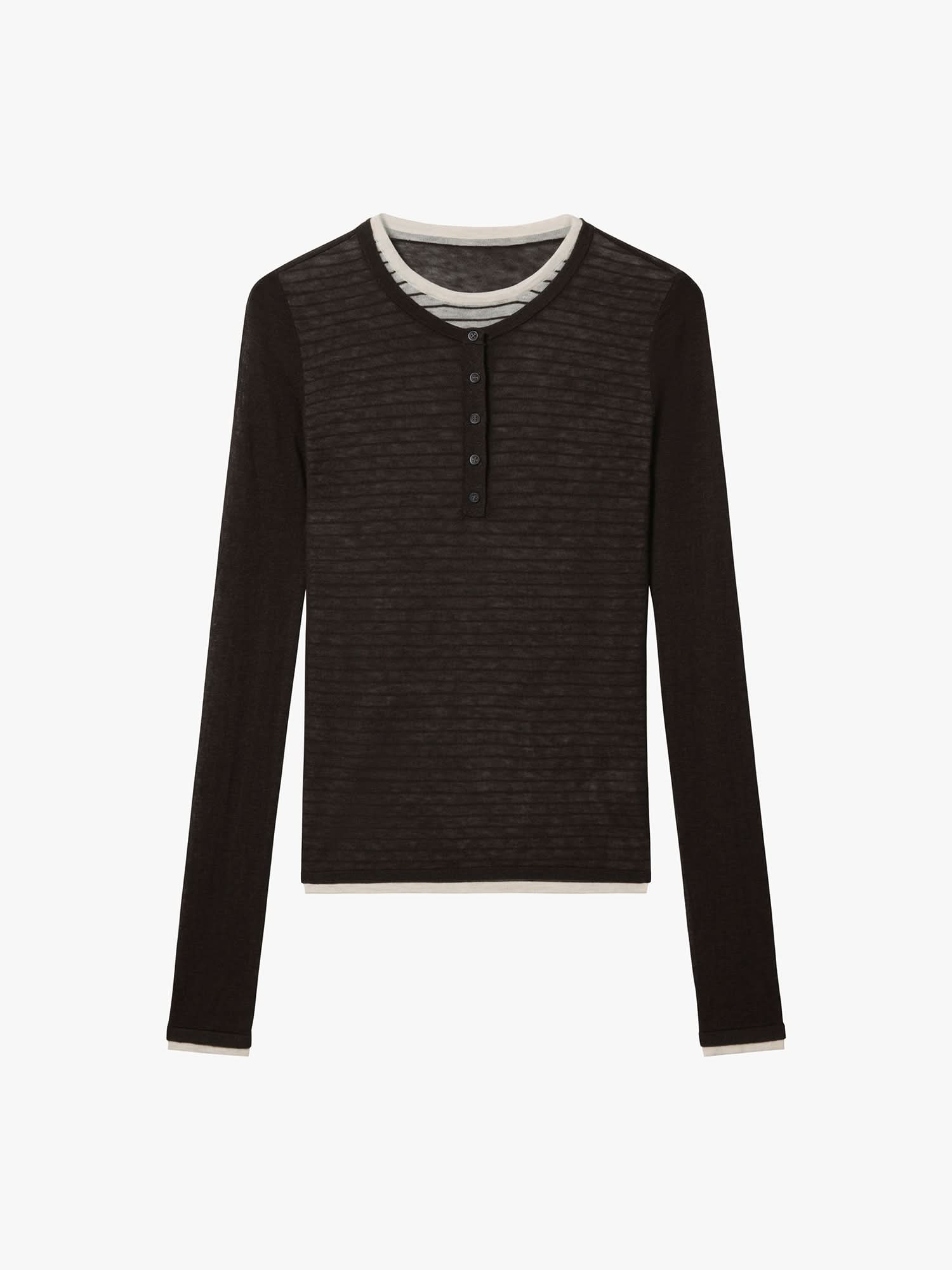 Wool Knit Top
