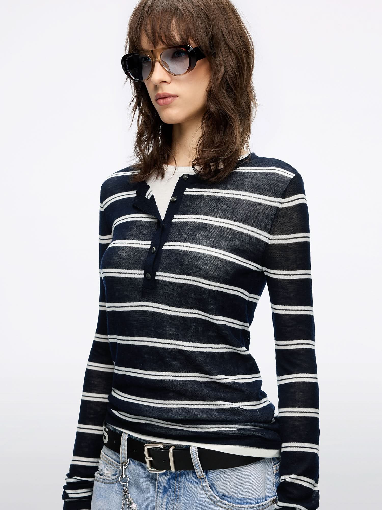 Wool Knit Top