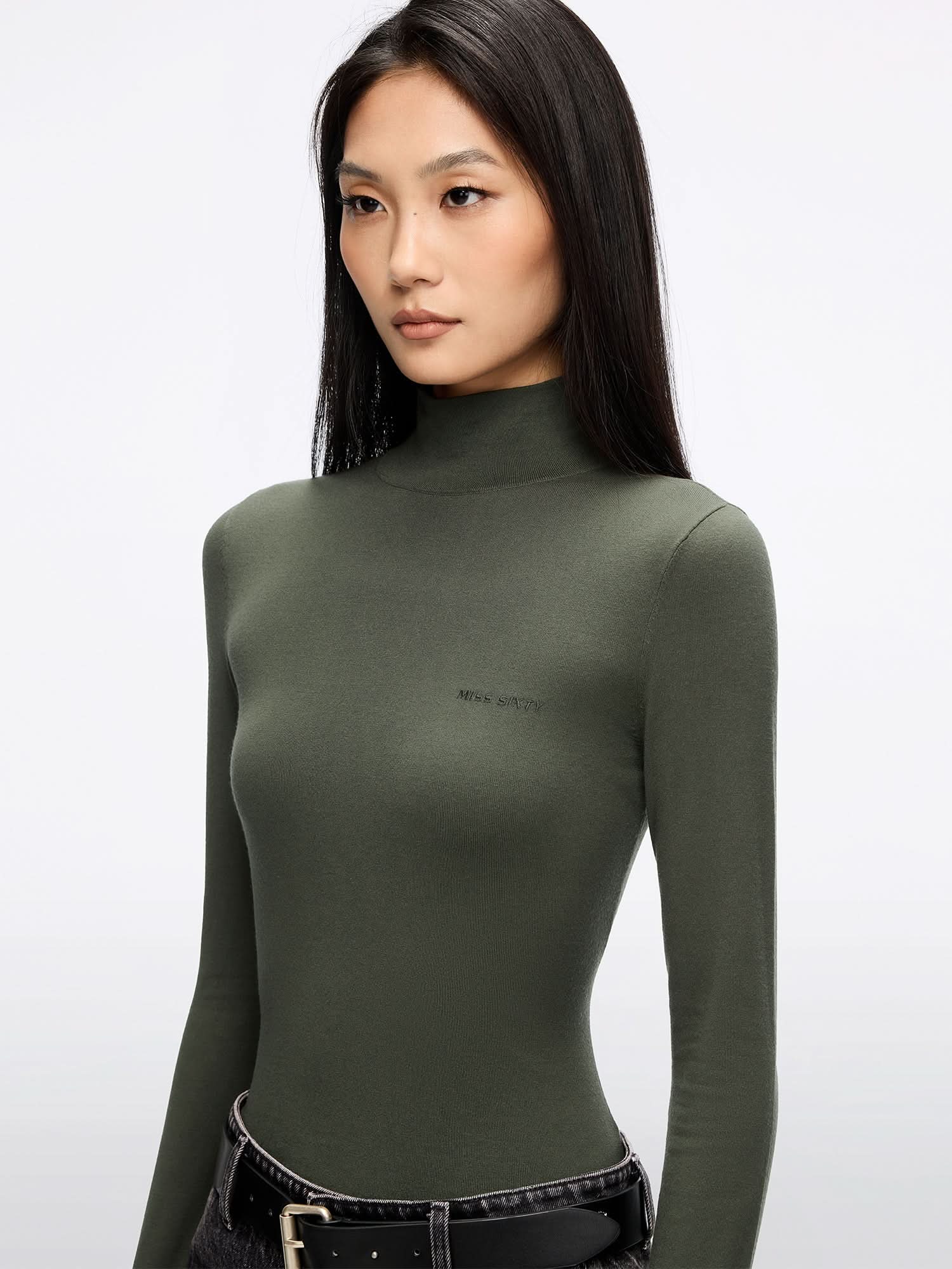 Embroidered Knit Top
