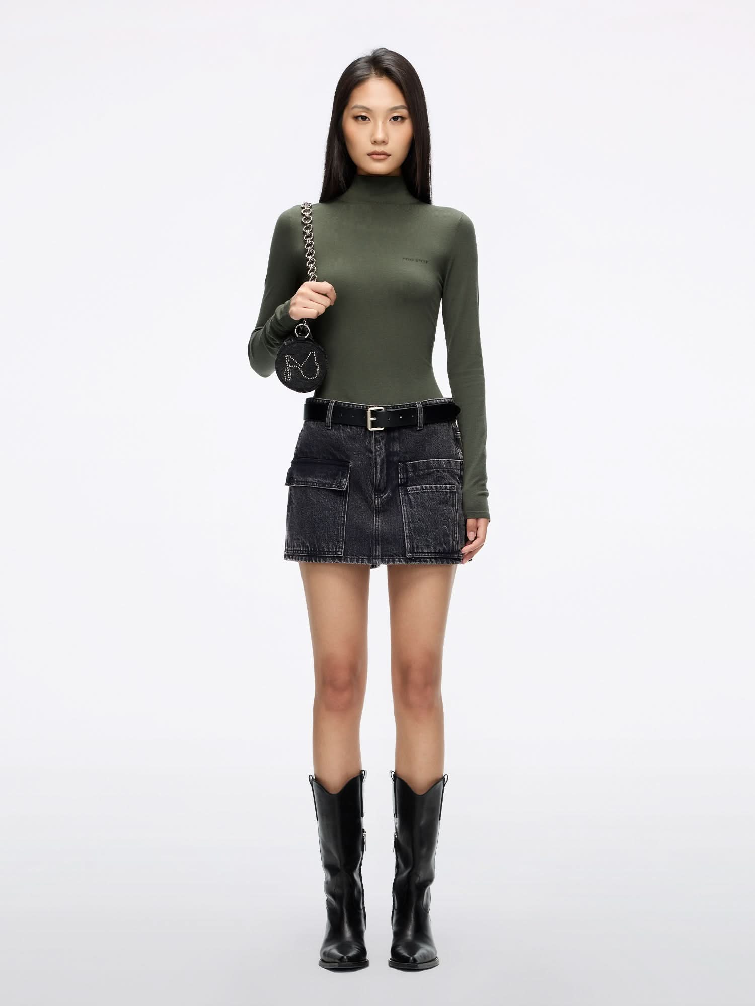 Embroidered Knit Top