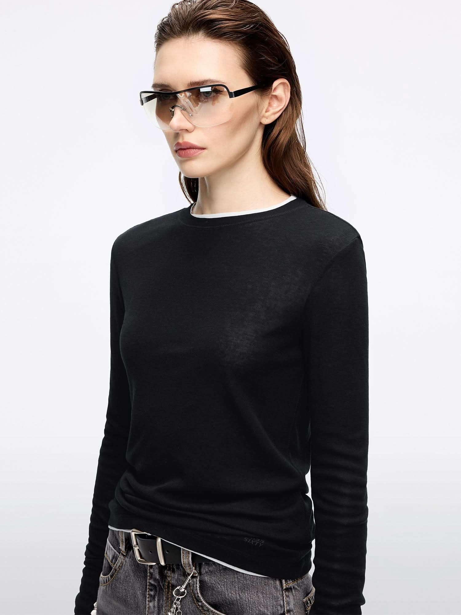 Faux Layered T-Shirt